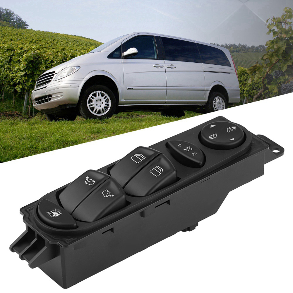 Elektrischer Fensterheberschalter Power Master Für Mercedes Viano Vito W639, Teilenummer A6395451313, Fensterhebersteuerung, Autoersatzteil