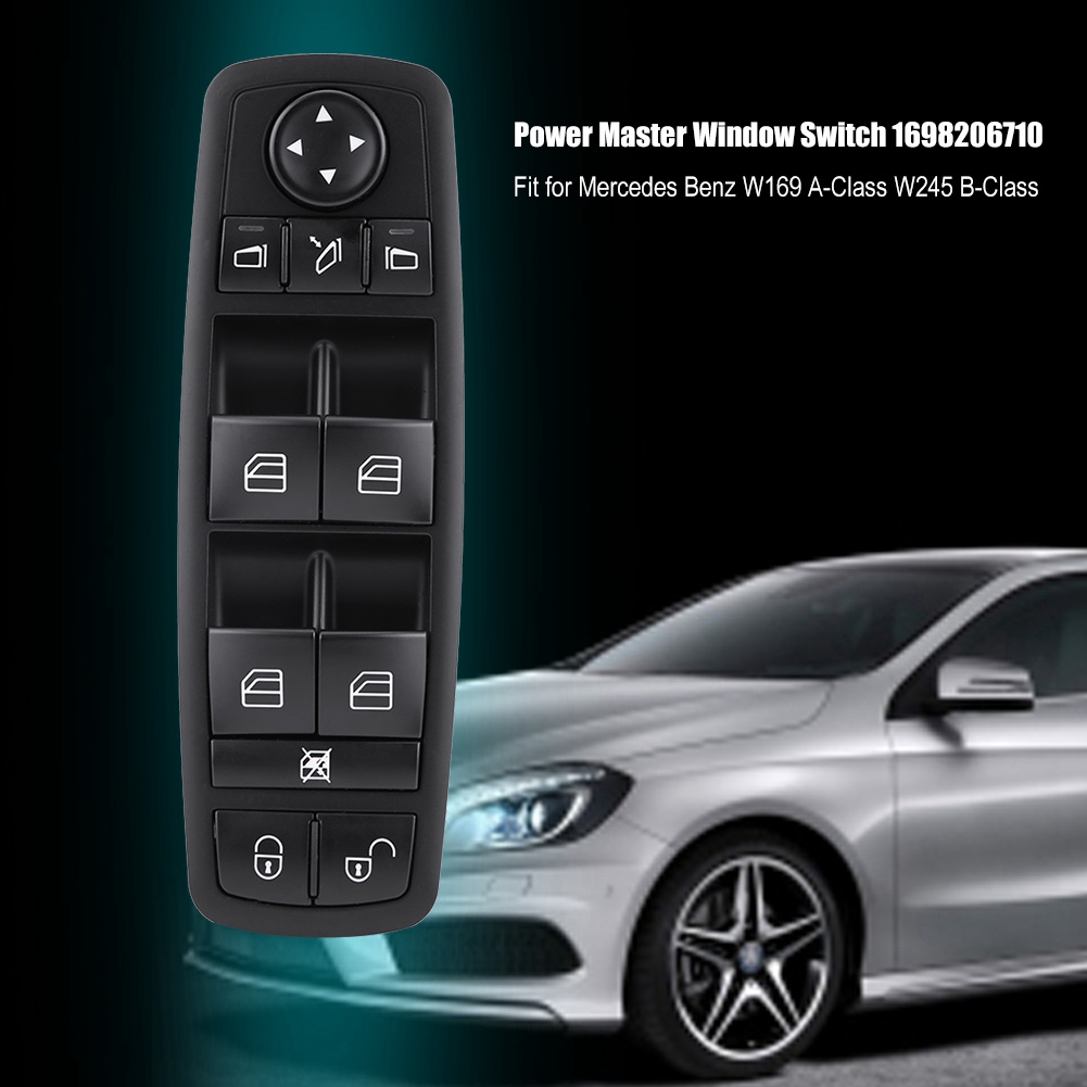 Elektrischer Fensterheberschalter Power Master Für Mercedes A-klasse W169 Und B-klasse W245 - Original Fensterheberschalter 1698206710