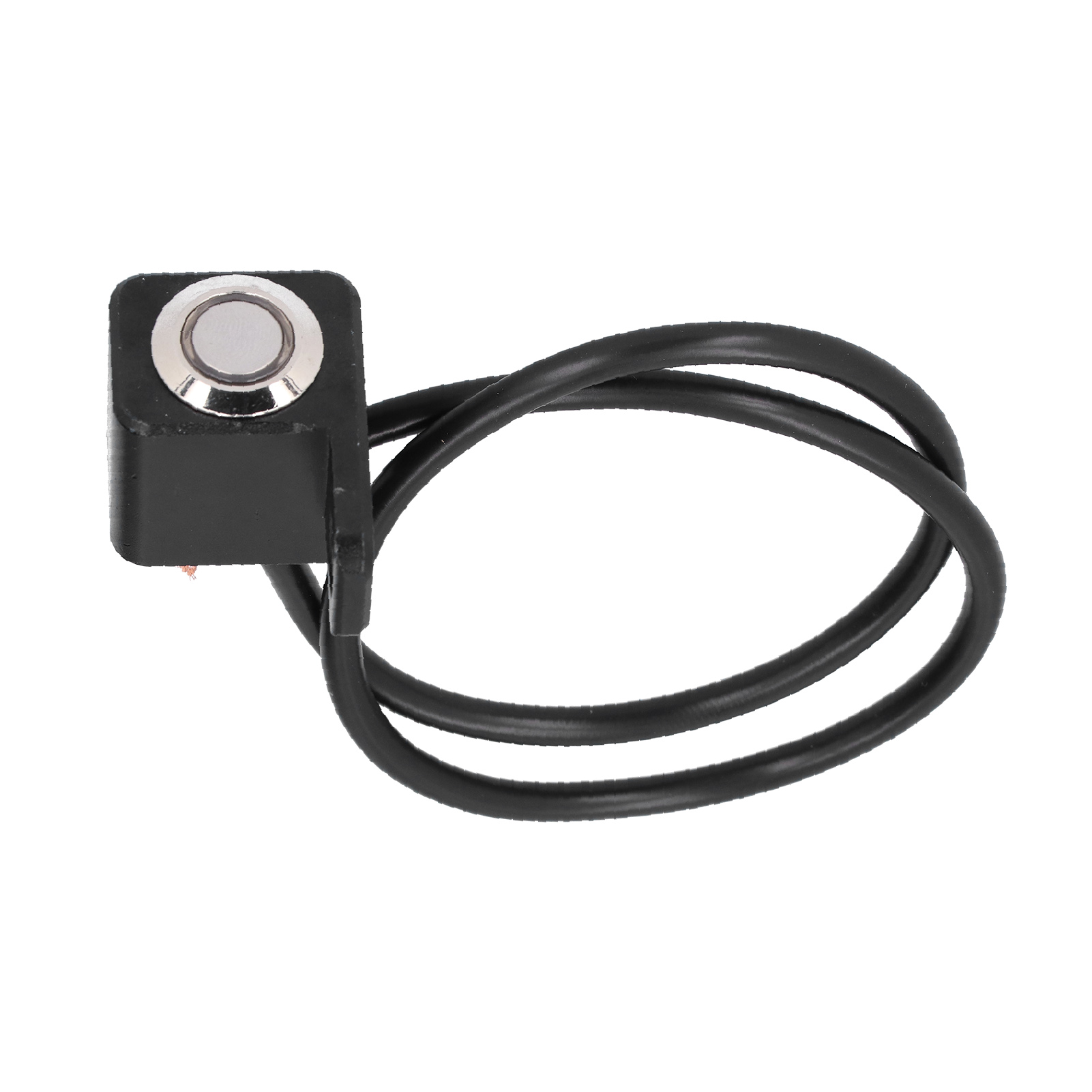 Wasserdichter Motorradlenkerschalter Für Nebelscheinwerfer, 10-mm-ein/aus-taste, Mit Roter Kontrollleuchte, Sperre, Reset, Linke Seite