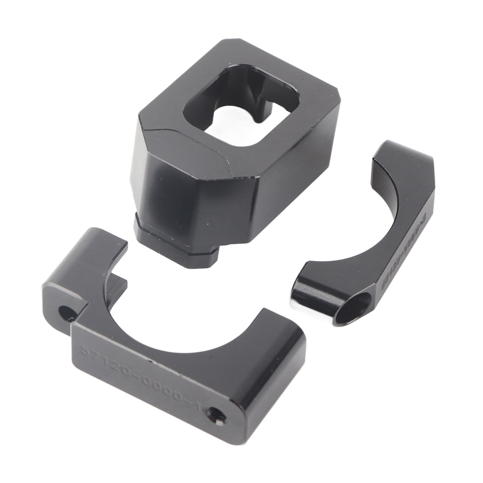 Cnc-gefräste Aluminium-motorradtachohalterung, Leichte Lenkertachohalterung, Universelle Halterung