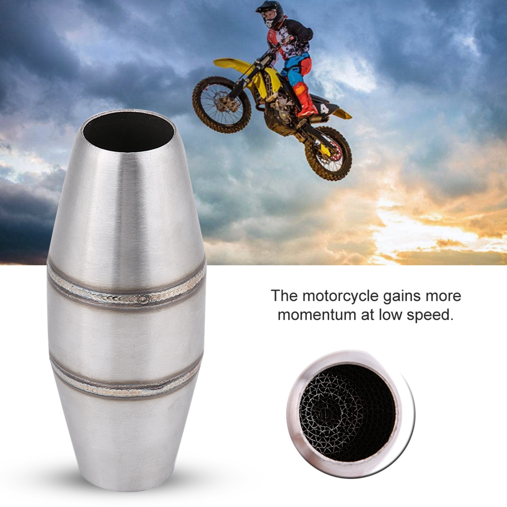 Komplette Universelle 35-mm-motorradauspuffanlage, Edelstahl-schalldämpfer, Motorrad-tuning-zubehör