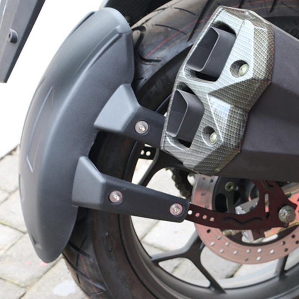Motorrad-hinterradkotflügel Mit Universalhalterung, Spritzschutzabdeckung, Hinterradschutz, Robustes Kunststoffzubehör Für Alle Modelle.