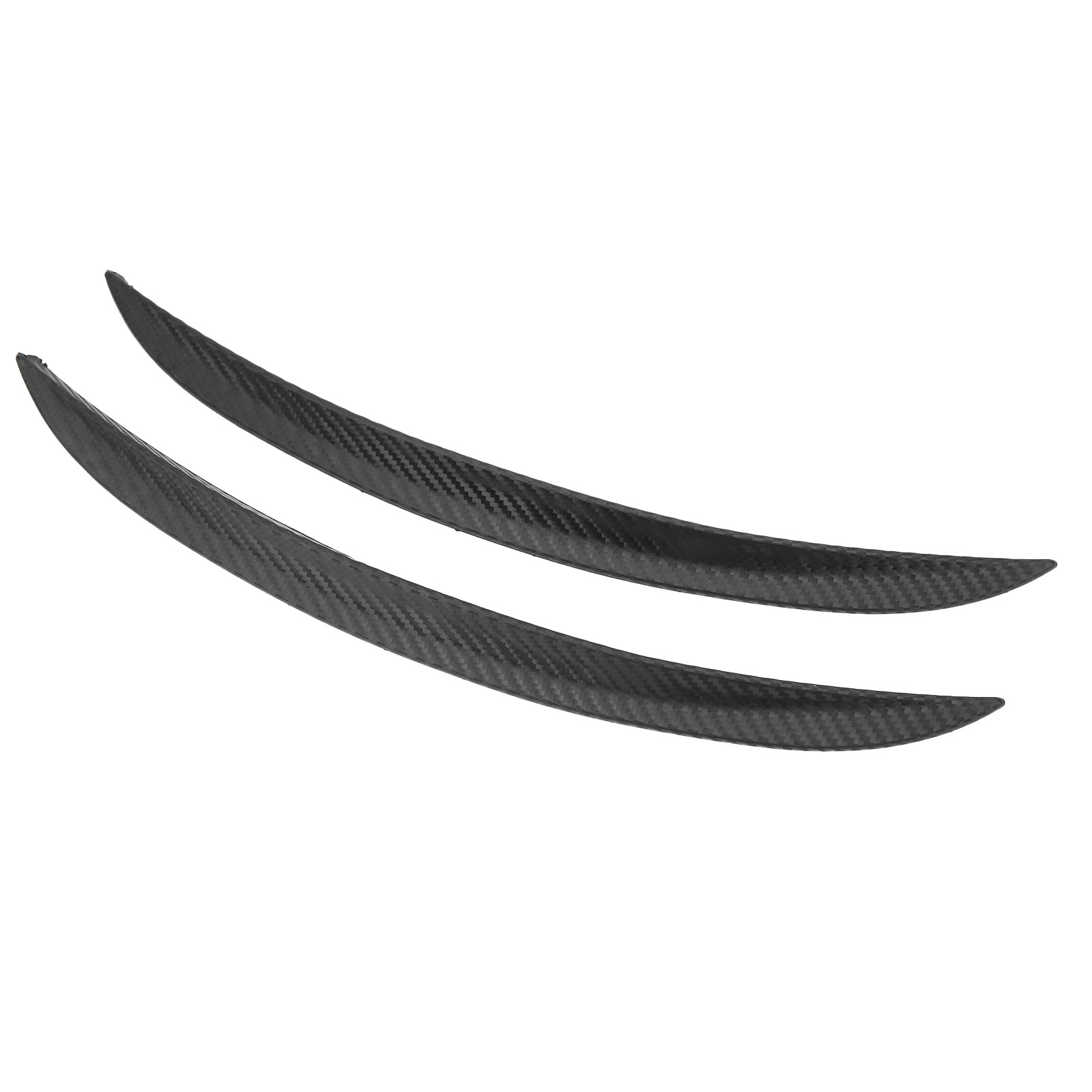 2 Radlaufblenden Aus Kohlefaser, Universelle Dekorative Stoßstangenschutzleisten, Sport-design, 2-teiliges Set
