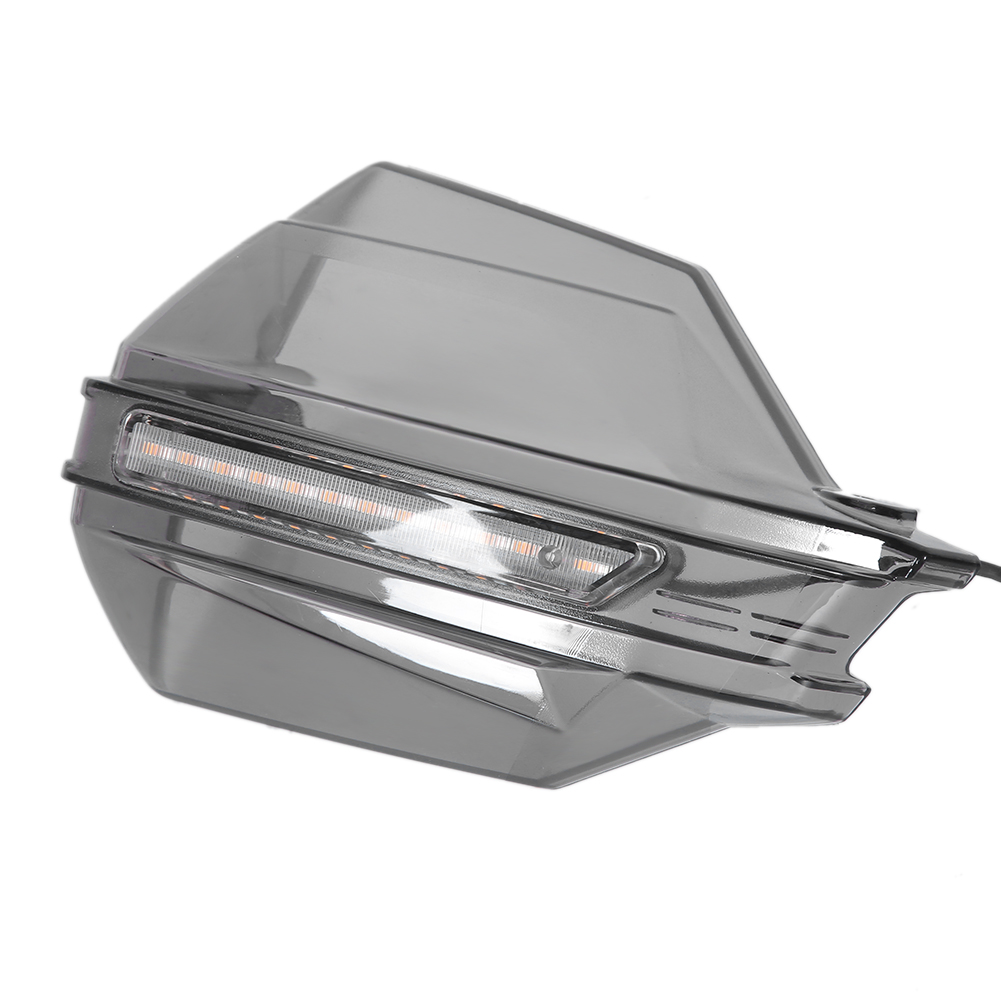Universeller Motorrad-windschutz Mit Led-beleuchtung (blau-gelb)