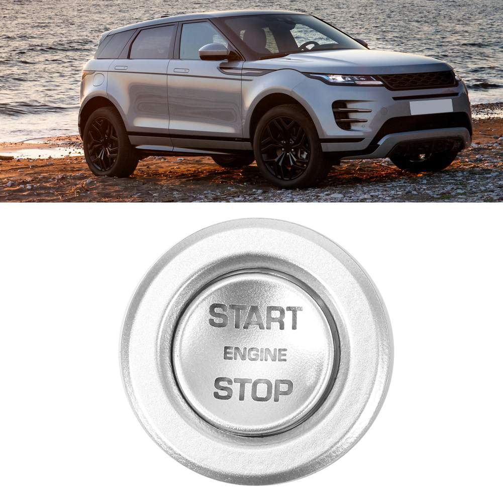 2 Stück Dekorative Ringrahmen-startknopf Für Land Rover Evoque 2020, Zierleiste, Innenausstattung