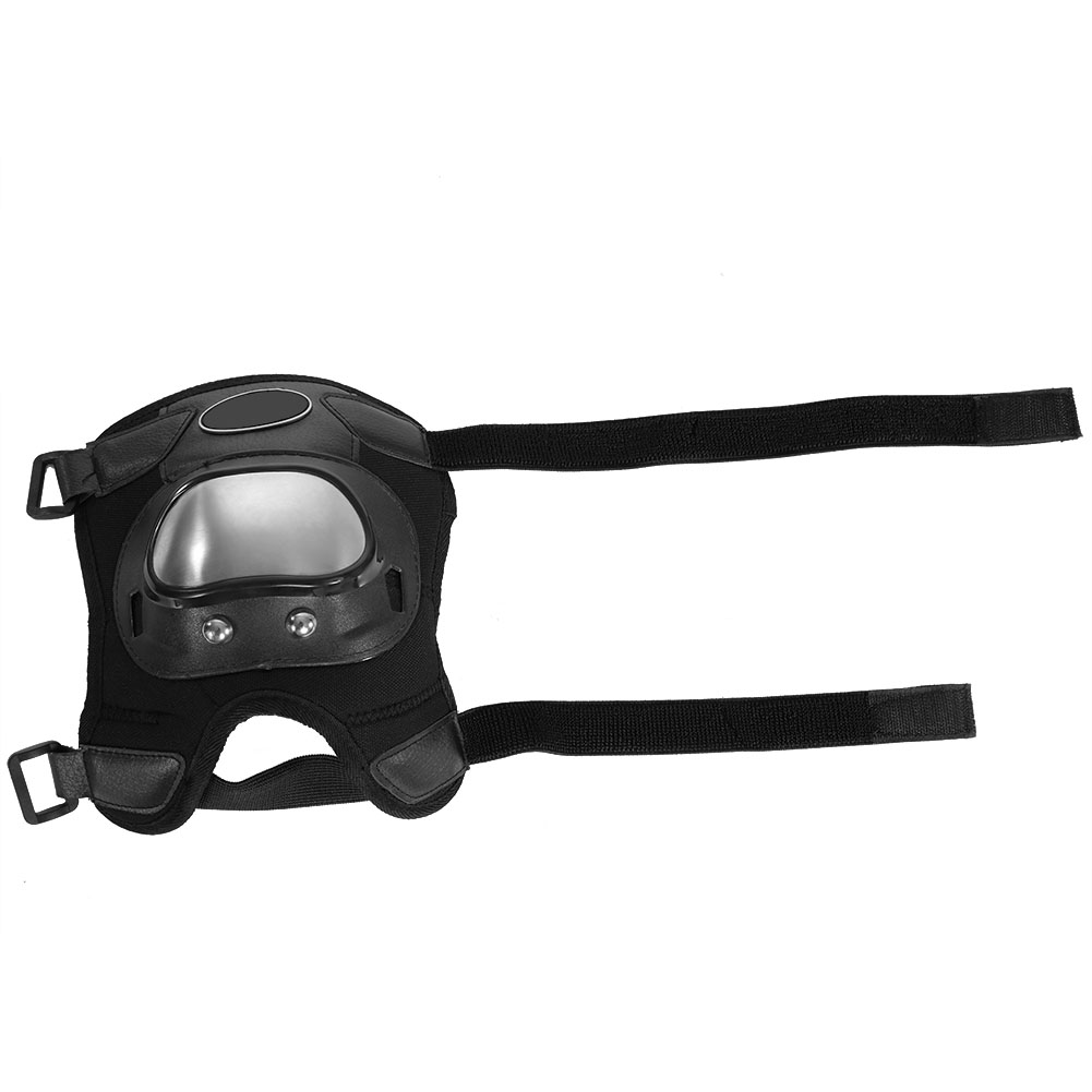 Knieprotektoren Für Erwachsene, Geeignet Für Motorrad, Motocross Und Atv, 2-teilig Aus Edelstahl, Verstärkte Schienbeinschalen, Gelenkschutz.
