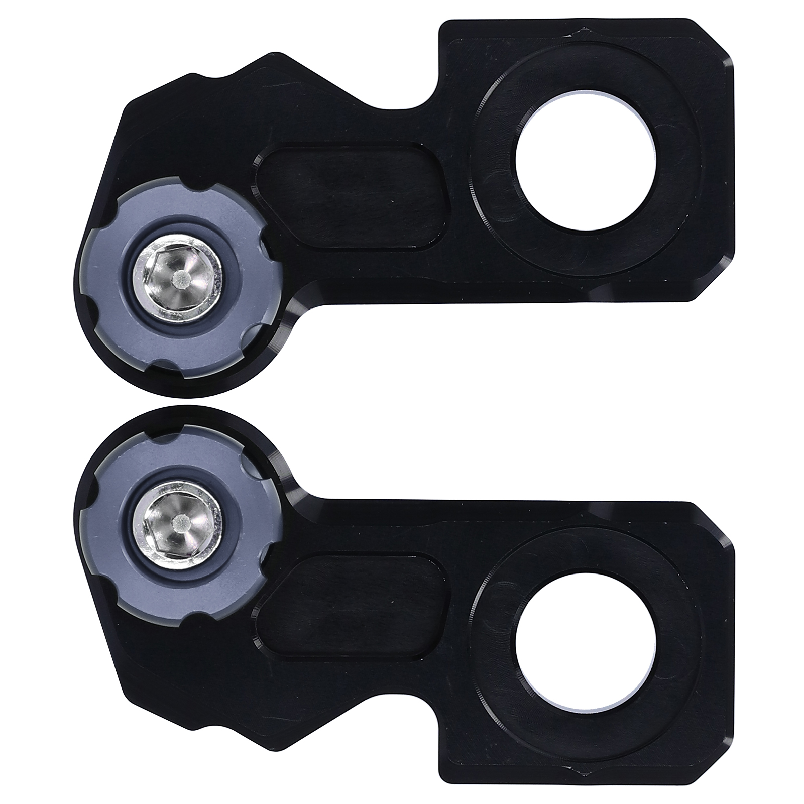 Satz Mit 2 Achssicherungen Aus Aluminiumlegierung Für Motorräder, Ersatz Für Cb650r/f Und Cbr650r (2019–2020), Titanfarben, Verkleidungsschutz