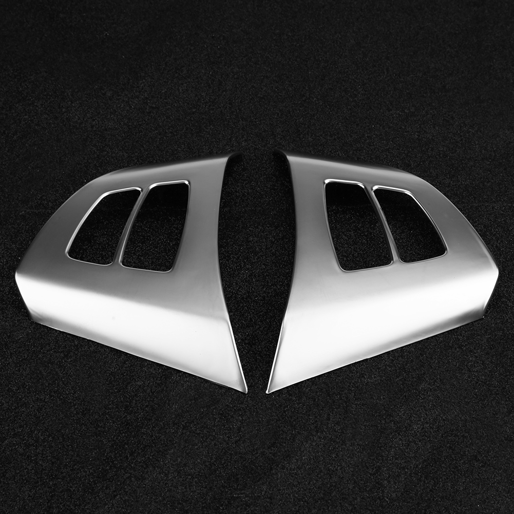 2 Verchromte Zierringe Für Den Lenkradknaufrahmen Des Bmw X5 E70 (2008–2013), Zierabdeckung