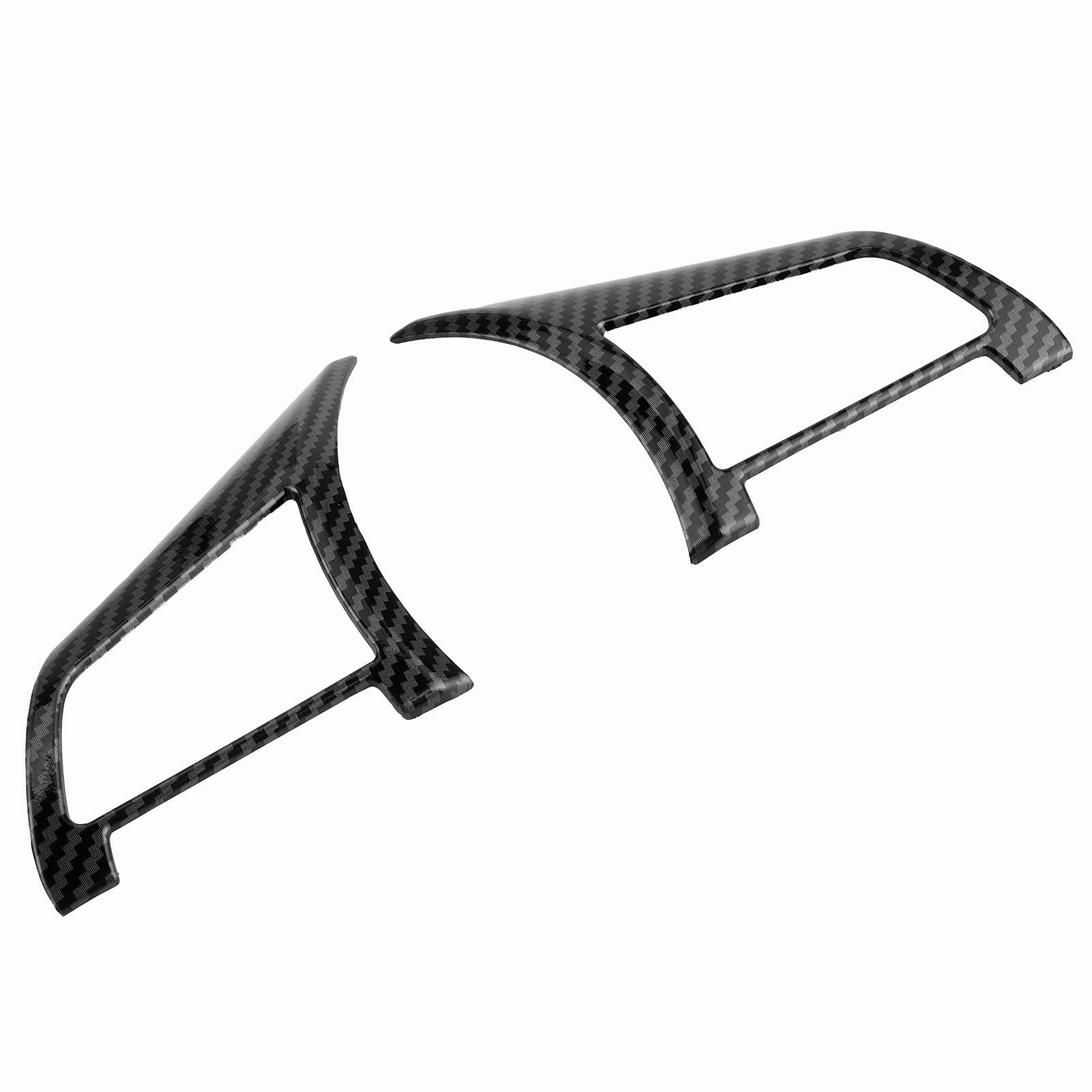 Lenkradverkleidung, Innenraumschutz, Kompatibel Mit Nissan Sylphy, Sentra, Qashqai, X-trail, Carbonfaser-optik, Glänzend Schwarz