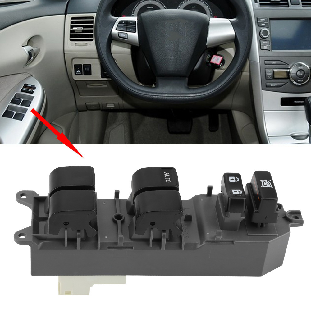 Fensterheberschalter Für Toyota Corolla, Fensterheberschalter, Teilenummer 84820-06100, Fenstersteuerung, Autozubehör