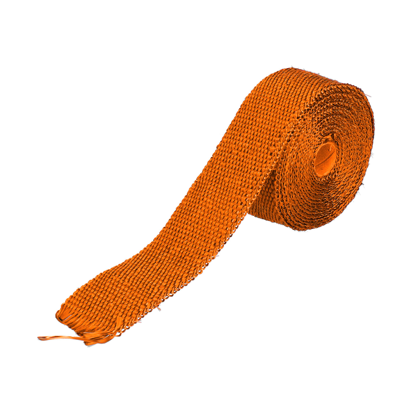 5 M Auspuff-hitzeschutzband Aus Glasfaser Mit Befestigungselementen Aus Legiertem Stahl Für Auto Und Motorrad, Orange