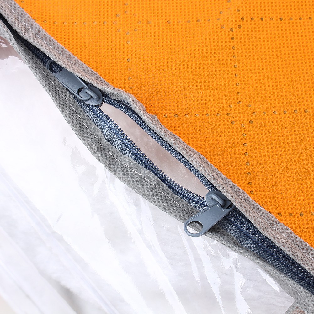 Faltbare Kleiderbox Mit Staubbeutel Für Unter Das Bett, Orange, Wasserdicht