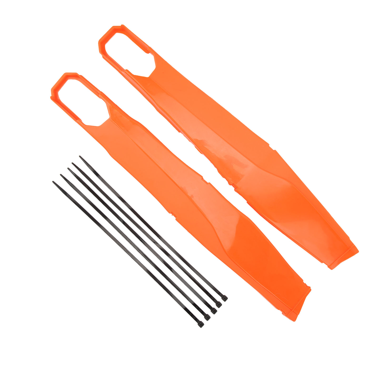 Paar Schwingenschutzbügel (links Und Rechts), Staubdicht, Heckschutz Für Motorräder, Kompatibel Mit Exc 125, 200, 250, 300, 350, 400, 450 Und 500, Orange