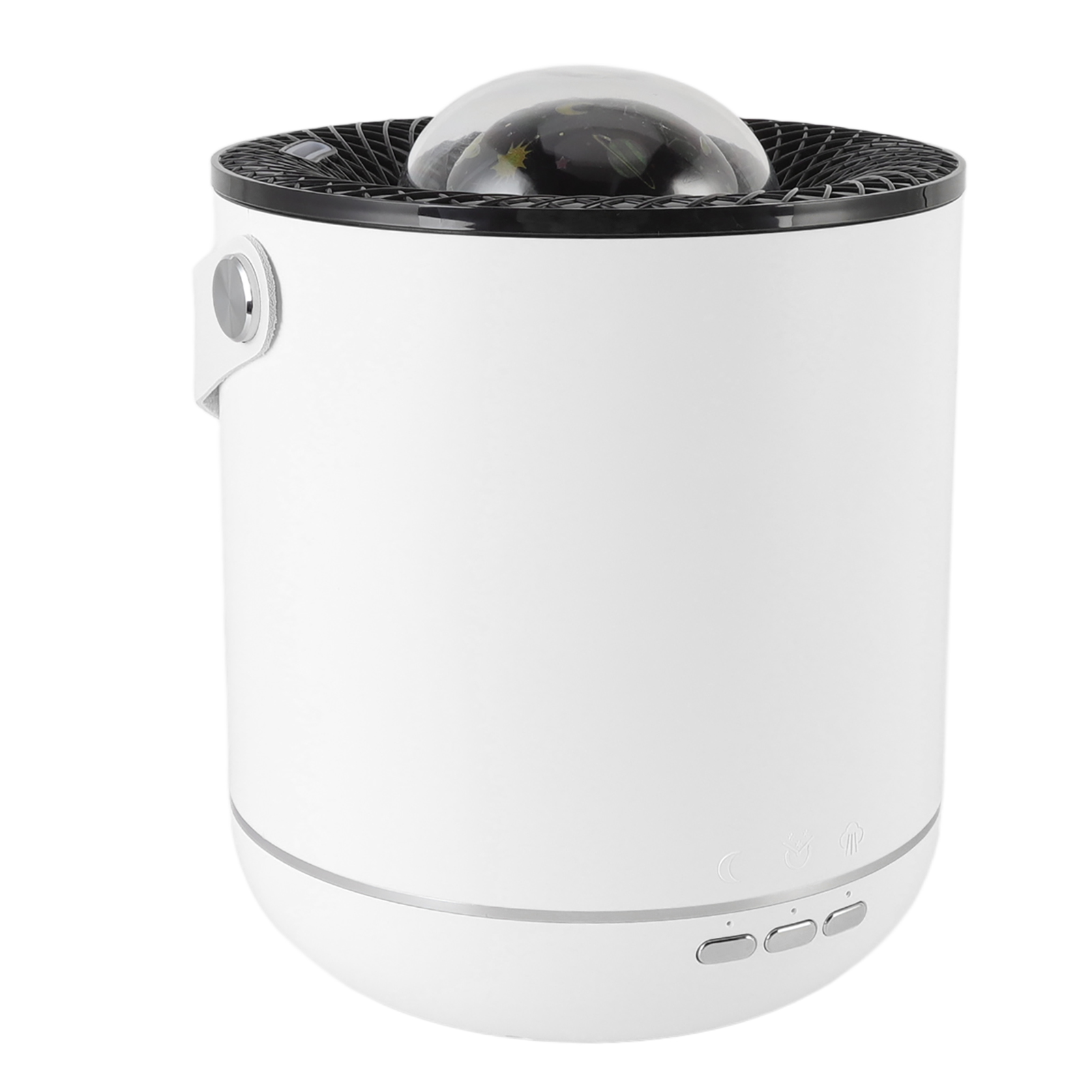 450-ml-projektorlampen-luftbefeuchter Mit 360°-drehung, Ultraschall-diffusor Für Ätherische Öle Und Nachtlicht Für Zuhause Und Büro, Weiß