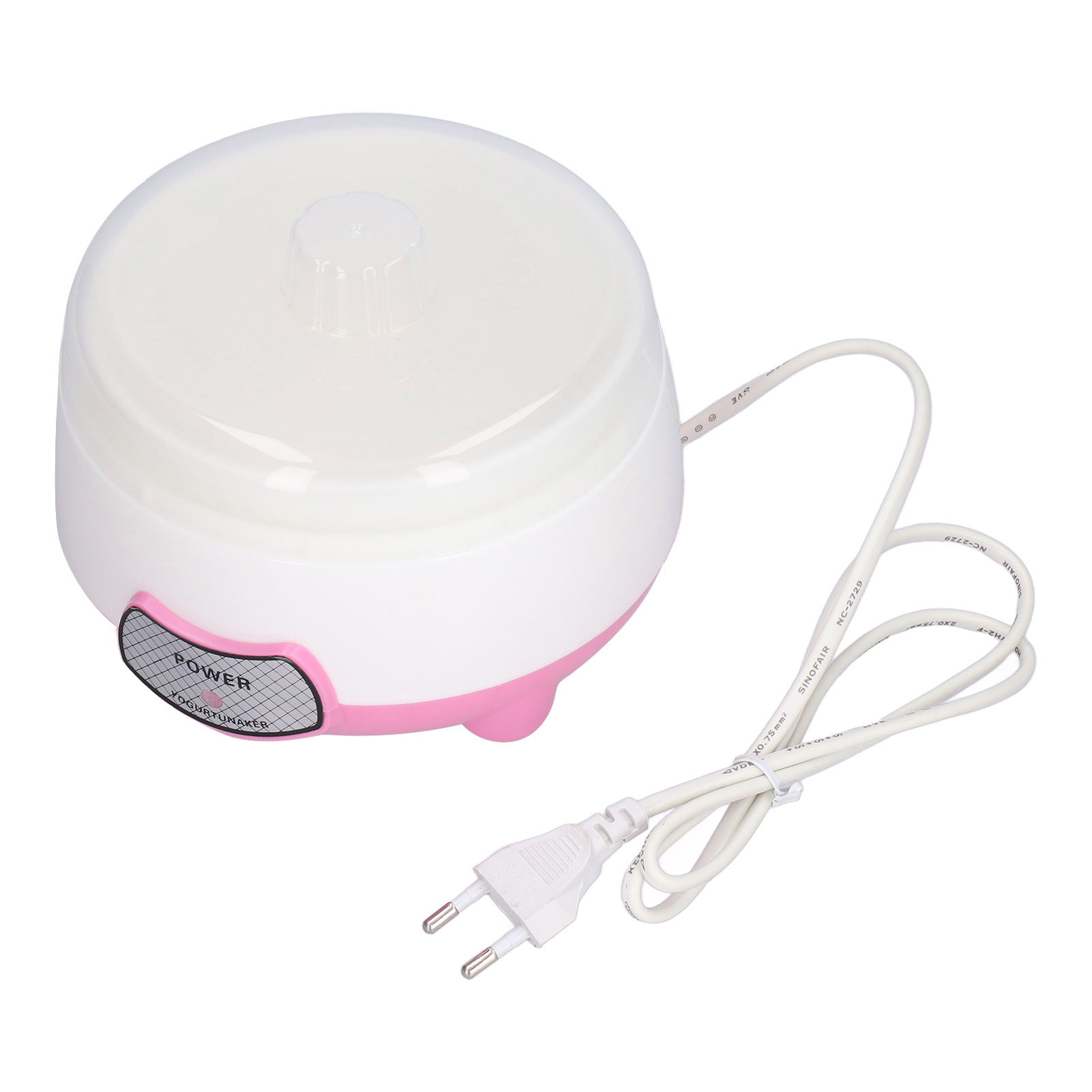 15w 1l Mini-joghurtbereiter Mit 360°-heizung, Automatischer Joghurtzubereitung Für Zuhause, Eu-stecker 220v, Rosa