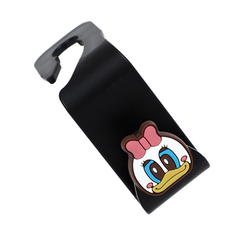 Taschenhalter Für Die Autositzlehne Mit Haken, Niedlicher Auto-organizer Mit Muster, Für Jacken, Regenschirme, Handtaschen, Tablet, Rosa Ente