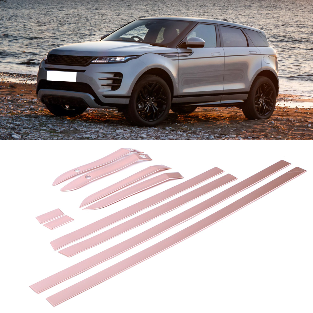 10-teiliges Set Zierleisten Für Die Karosserie, Passend Für Land Rover Aurora 2020, Roségold