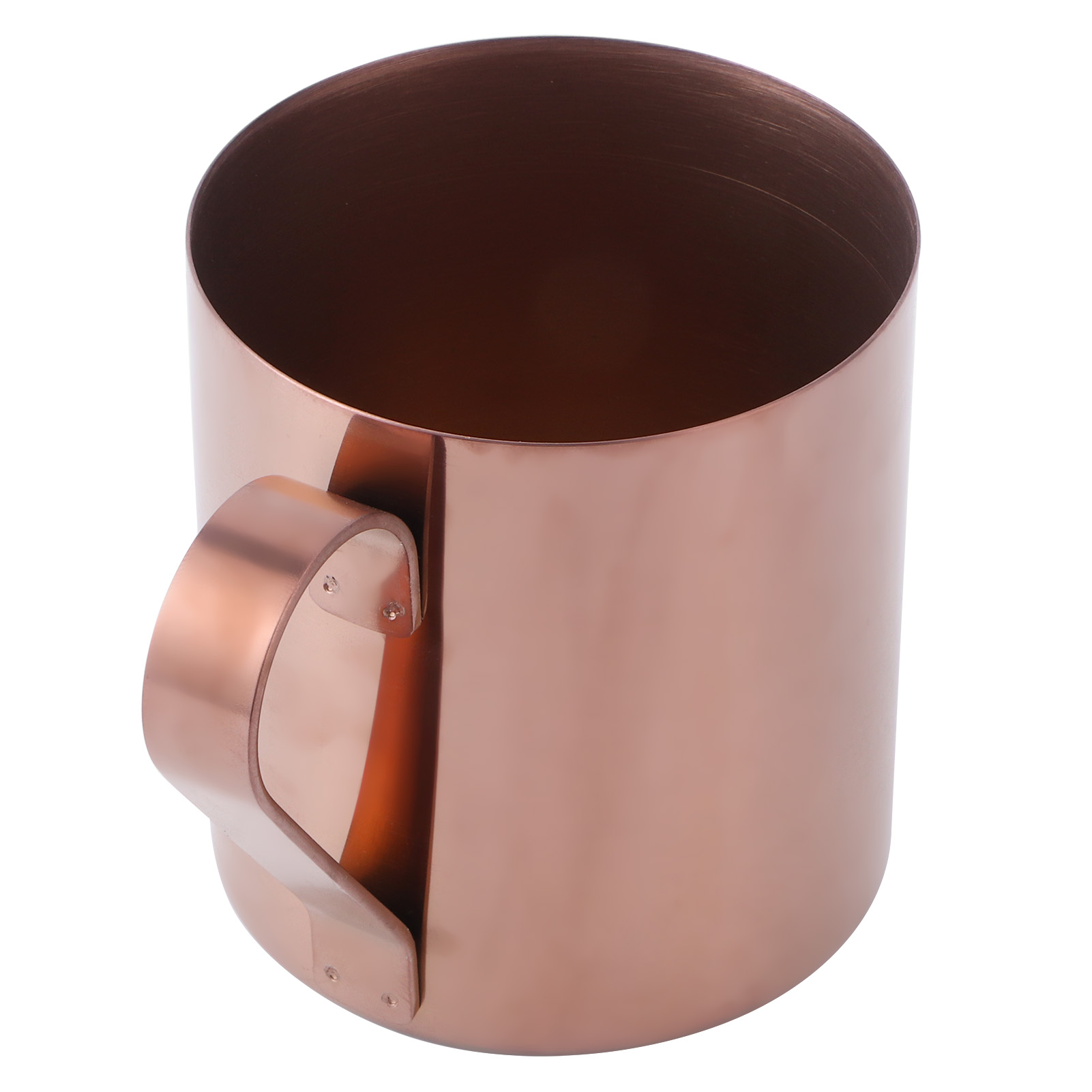 400 Ml Cocktailglas Aus Edelstahl 304, Bier-/kaffee-/wasserbecher, Roségoldener Barbecher