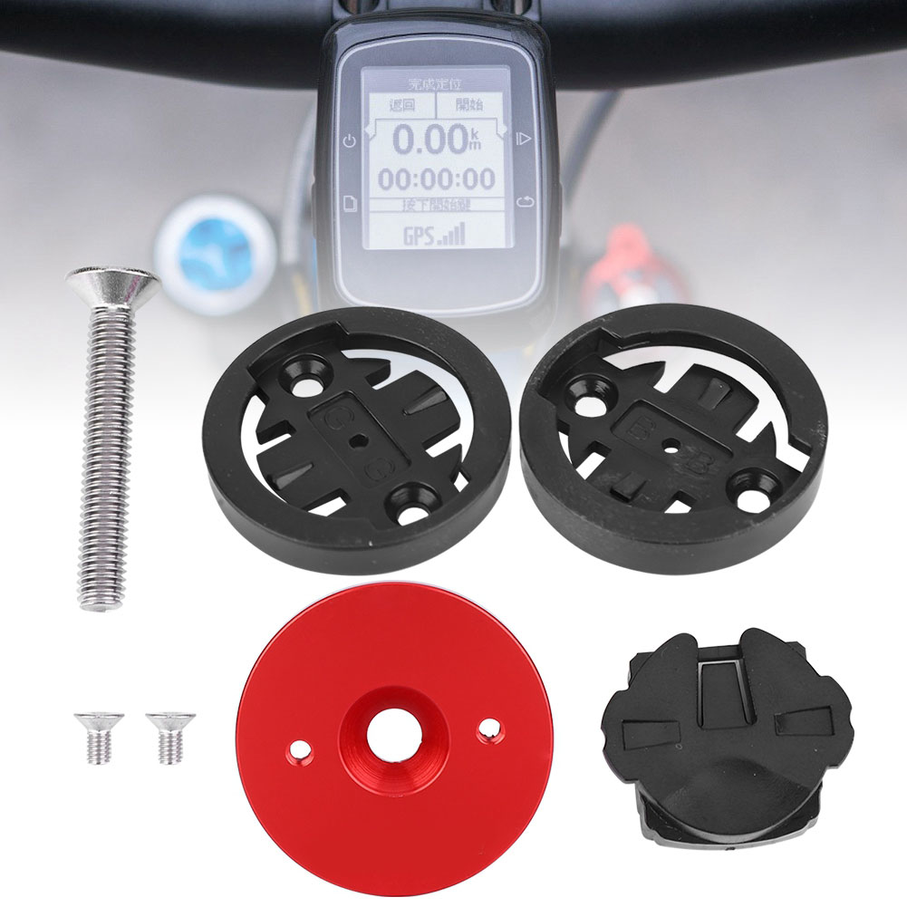 Mountainbike-armbandgarnitur Aus Aluminiumlegierung, Code-tischfuß, Schüsselset, Abdeckung, Fahrzubehör, Werkzeugrot
