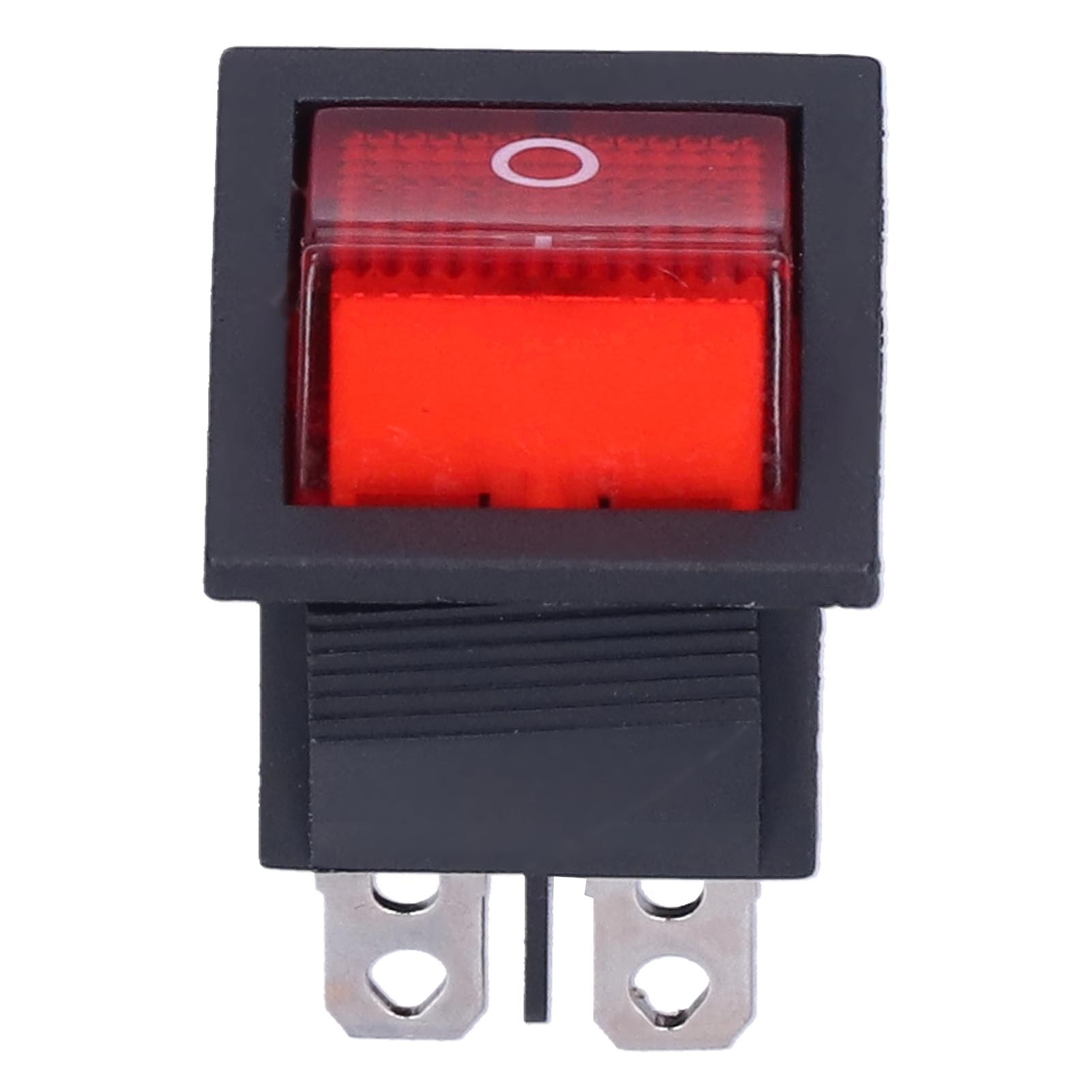 10 Stück Kippschalter Ein/aus Rot Mit Leuchte 6-polig 2-stufig Netzteil Kcd4 15a/250v