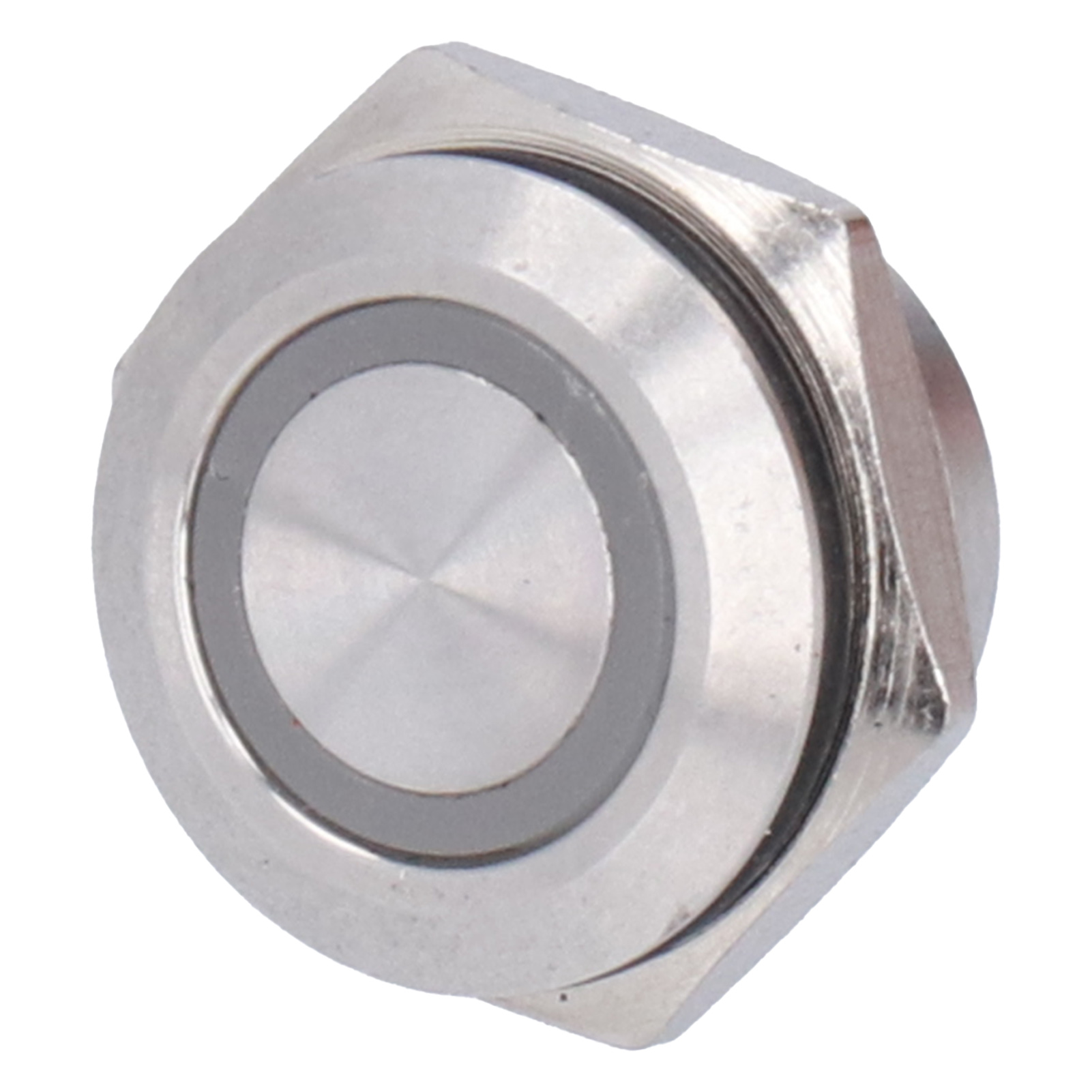 5 Stück Momenttaster Aus Metall, Automatische Rückstellung, Ultradünn, Wasserdicht, Mit Led, 16 Mm, Ac 220 V, Rot