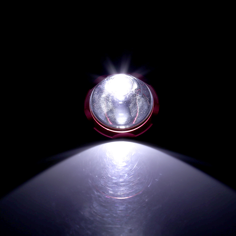 Lampe Frontale De Vélo Led T6 1200lm Avec Interface Usb Et Deux Anneaux En Caoutchouc (rouge)