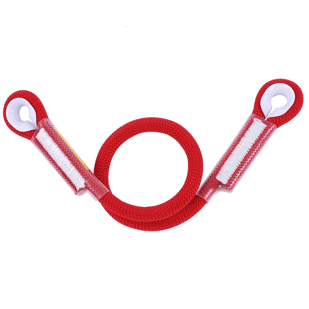 Corde De Sécurité D'Escalade Et De Survie En Extérieur Avec Anneau De Roulement (rouge 150 Cm) 60/120/150 Cm