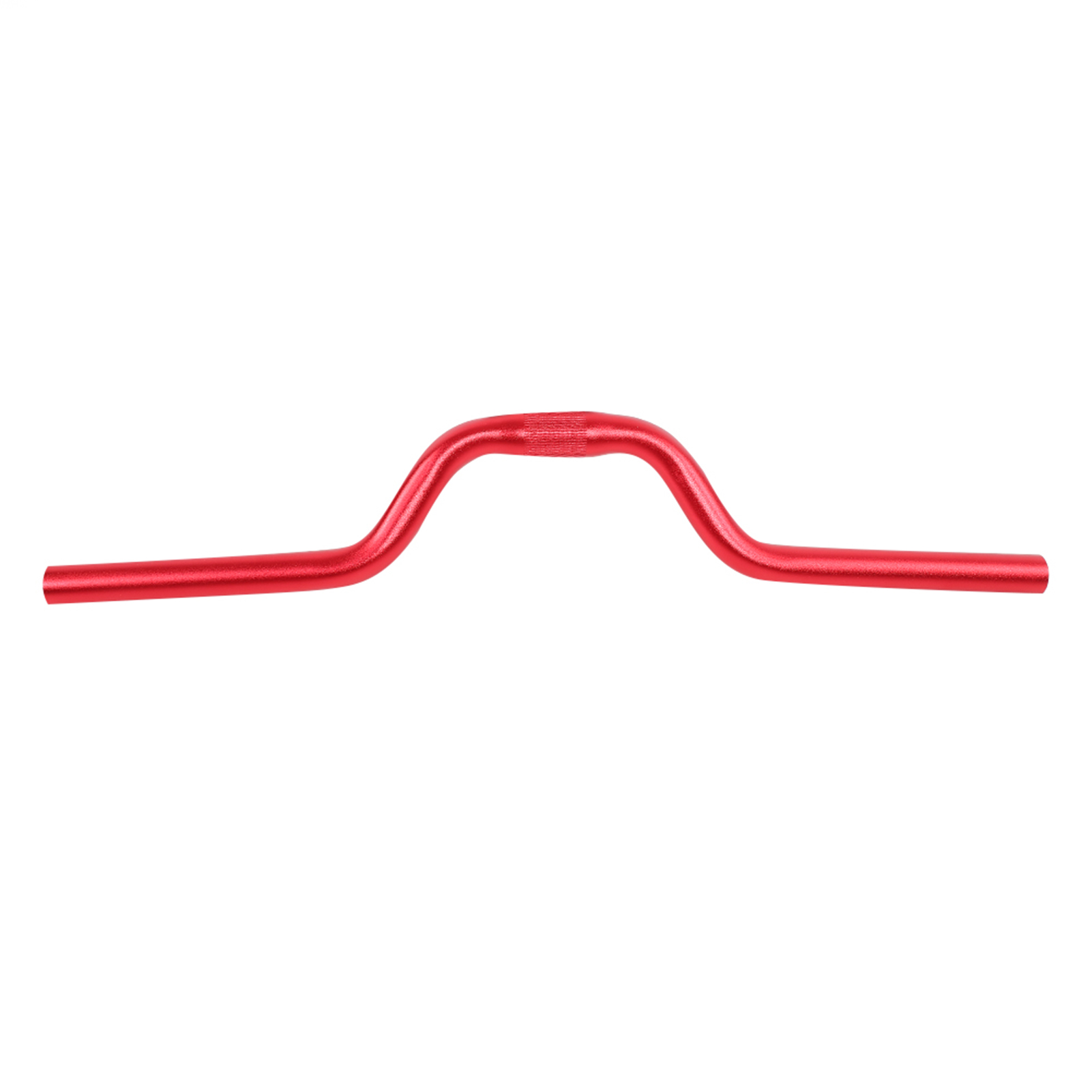 Guidon Relevé En Aluminium Pour Vélo À Pignon Fixe 25,4 Mm X 520 Mm (rouge)