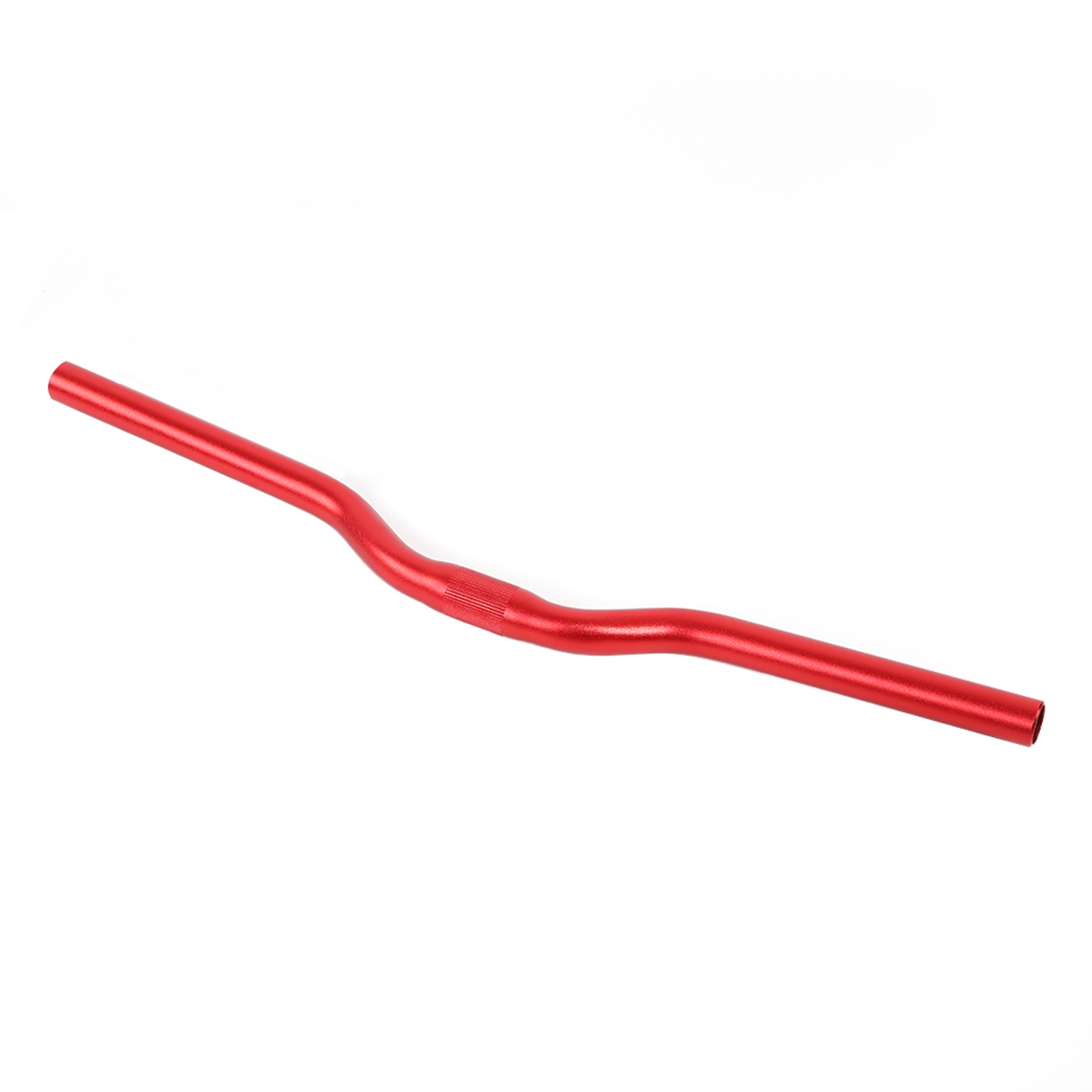 Guidon Relevé En Aluminium Pour Vélo De Route À Pignon Fixe, 25,4 Mm X 520 Mm (rouge)