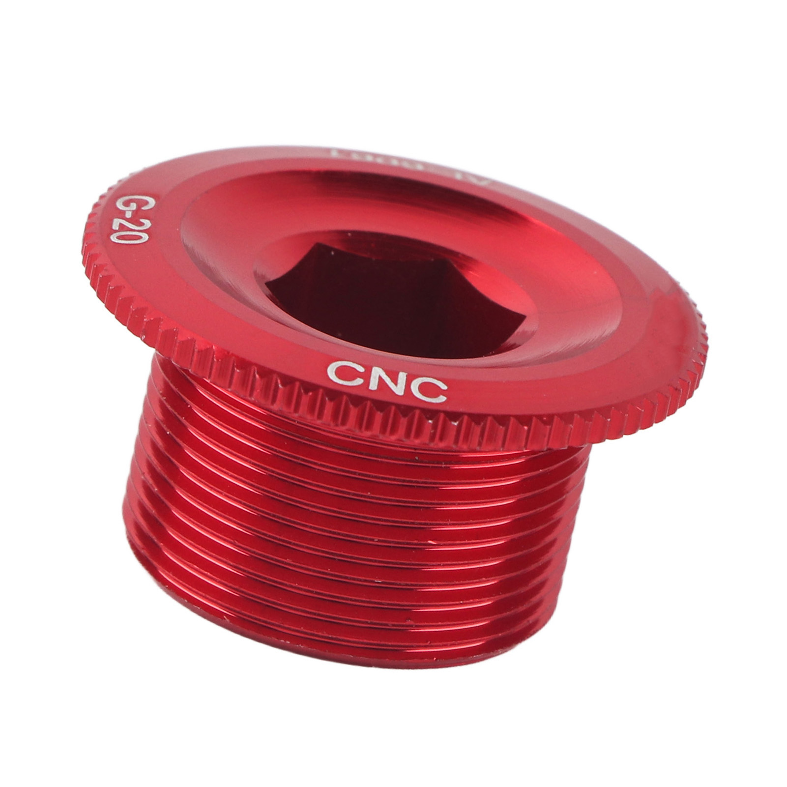 Vis De Fixation De Manivelle De Vélo Gub En Alliage D'Aluminium Durable (rouge)