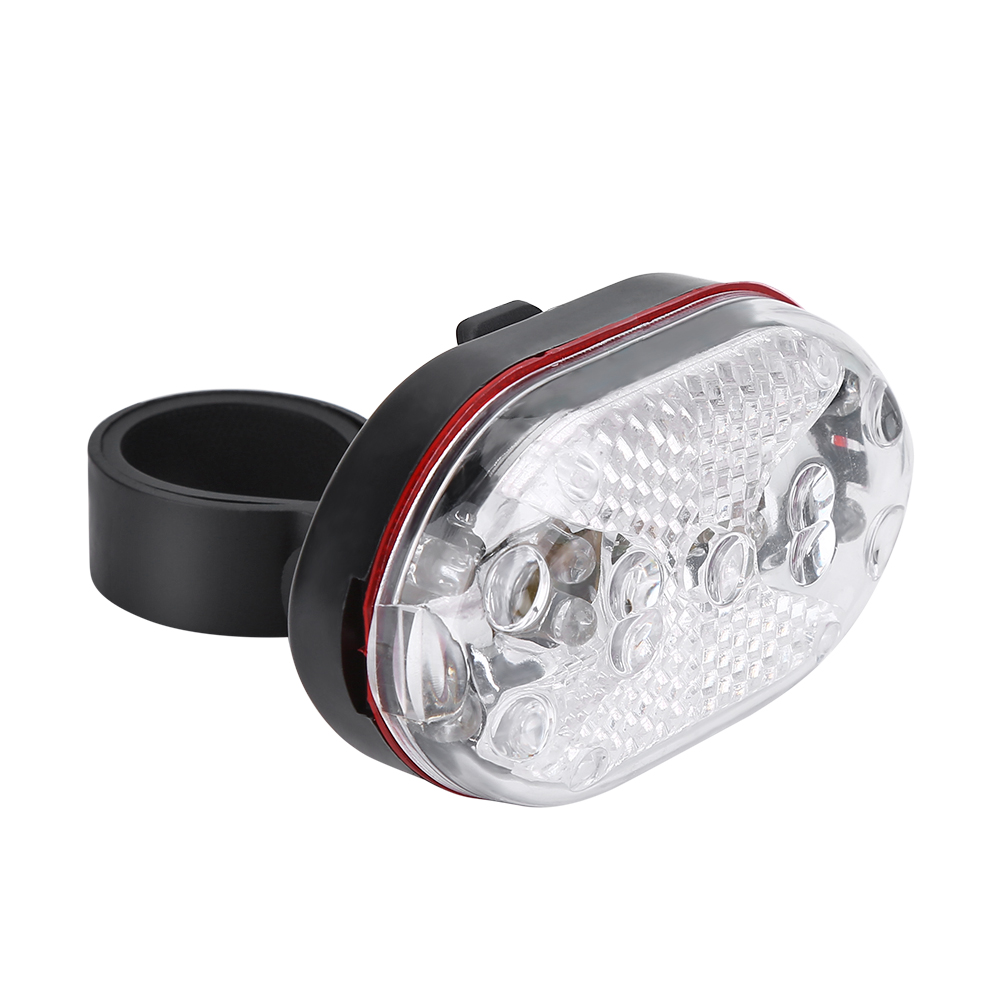 Feu Arrière De Selle De Vélo À Led Extérieur, Feu De Sécurité Rouge (blanc)