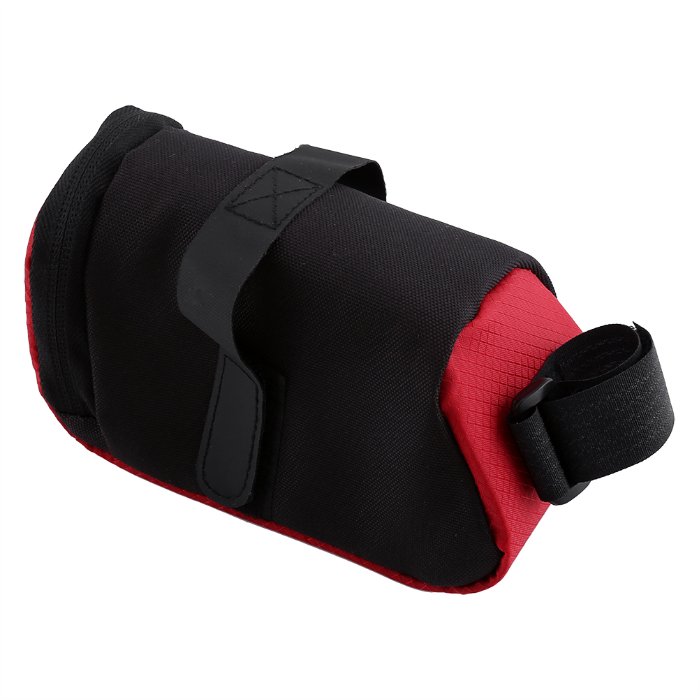 Sacoche De Selle Pour Vélo De Montagne, Sac De Rangement Arrière Pour Vélo (rouge)