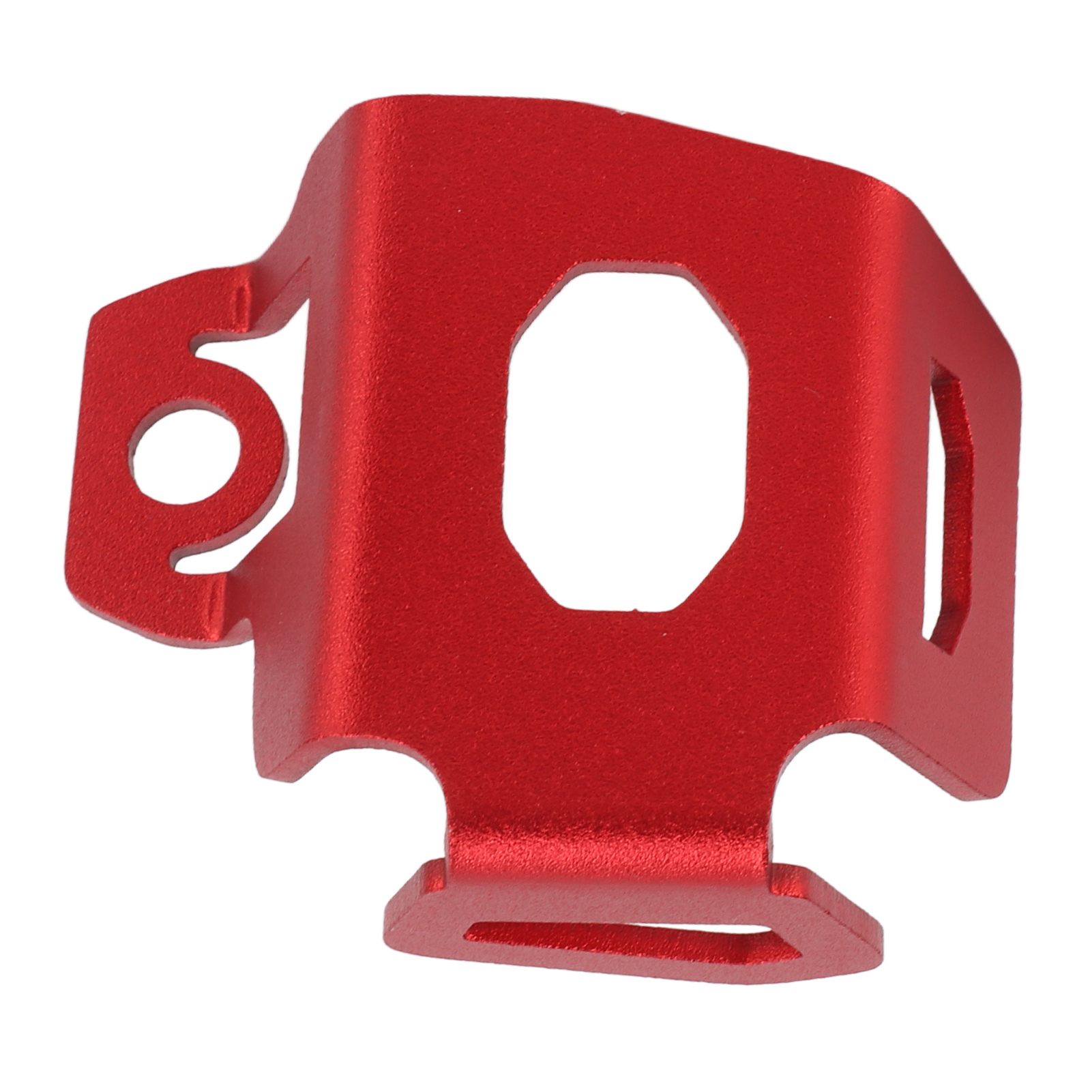 Schutz Für Den Hinteren Bremsflüssigkeitsbehälter Des Motorrads, Abdeckung Aus Roter Aluminiumlegierung, Ersatzteil Für Ninja 250 300 400 650, Robuster Behälterschutz.
