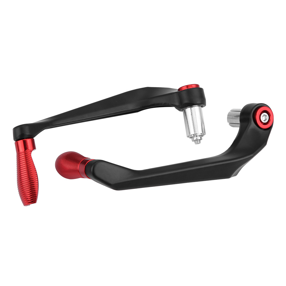 Motorrad-brems- Und Kupplungshebelpaar, Stoßdämpferschutz, 22-mm-lenker, Rot