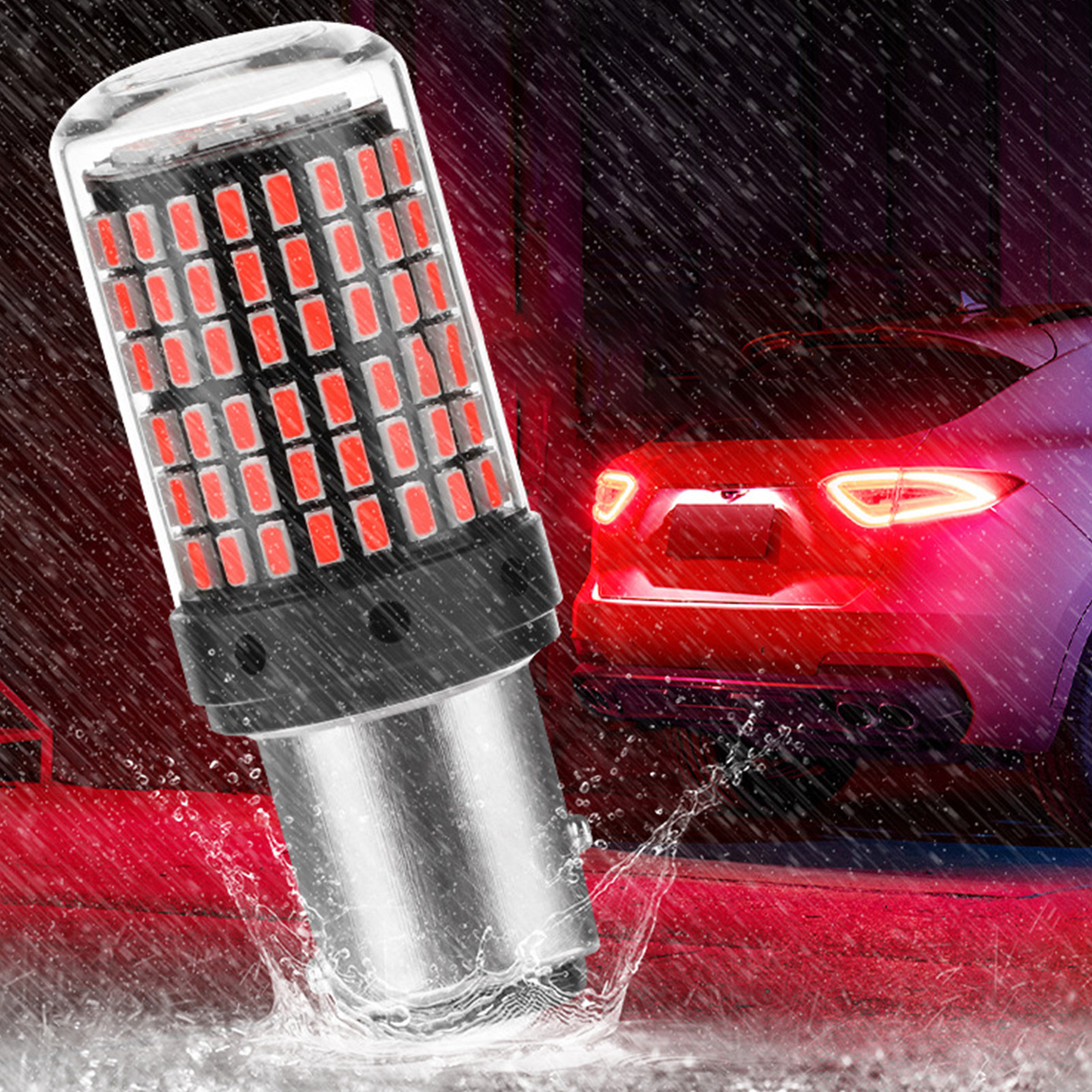 Led-bremslicht Für Autos, T20-glühbirne Mit Geringem Stromverbrauch Und Hoher Leuchtkraft, Sicherheitsrücklicht, Fahrzeugbeleuchtung, 12-v-weiße Led-glühbirne