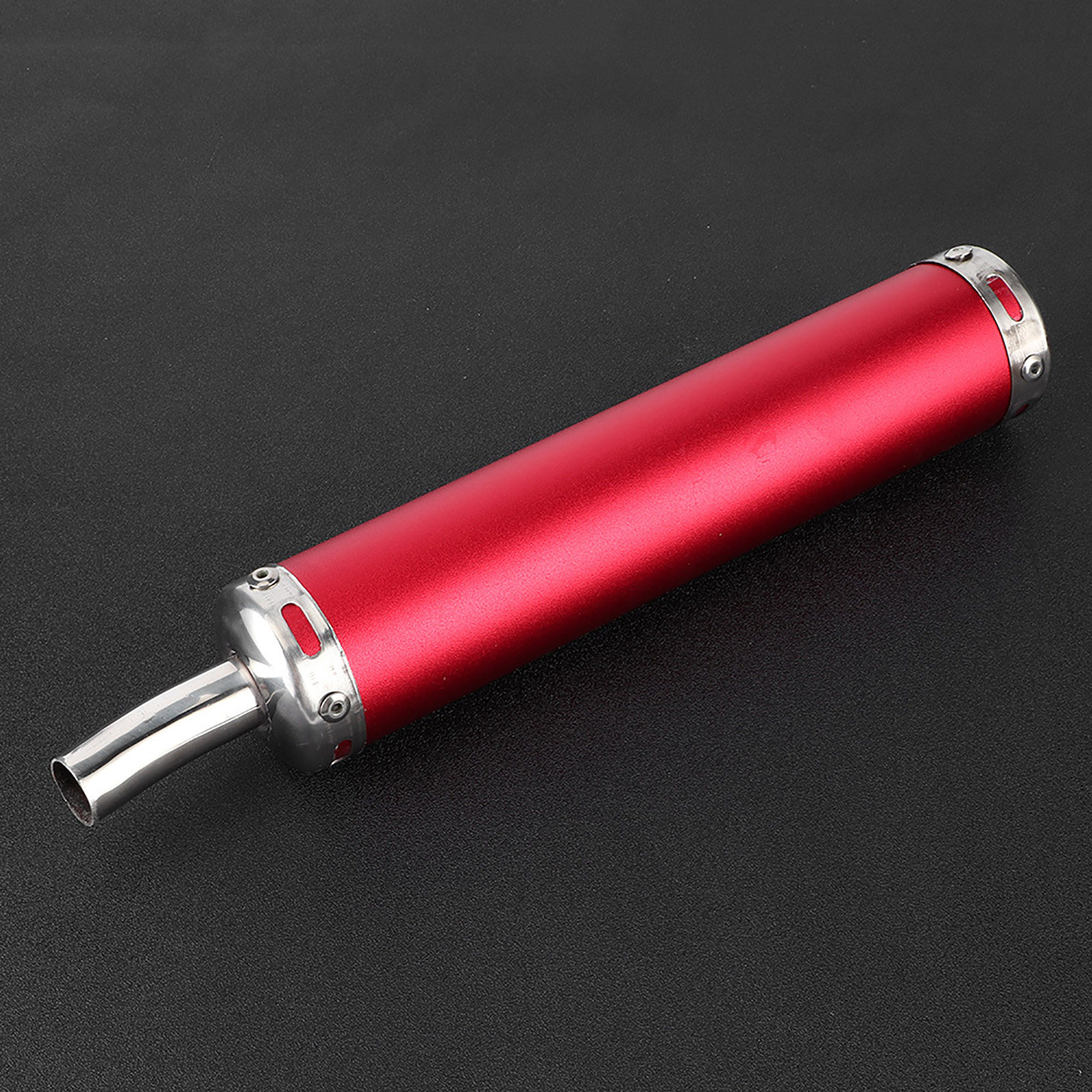 Edelstahl-auspuffschalldämpfer 20 Mm/0,8 Zoll, Modifizierte Teile Für Zweitaktmotorräder, Rot