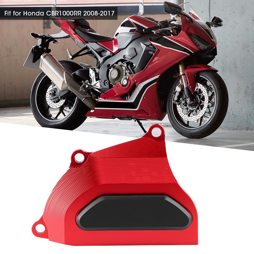 Cnc-gefräster Motorschutz-slider Für Honda Cbr1000rr (08-17), Rot