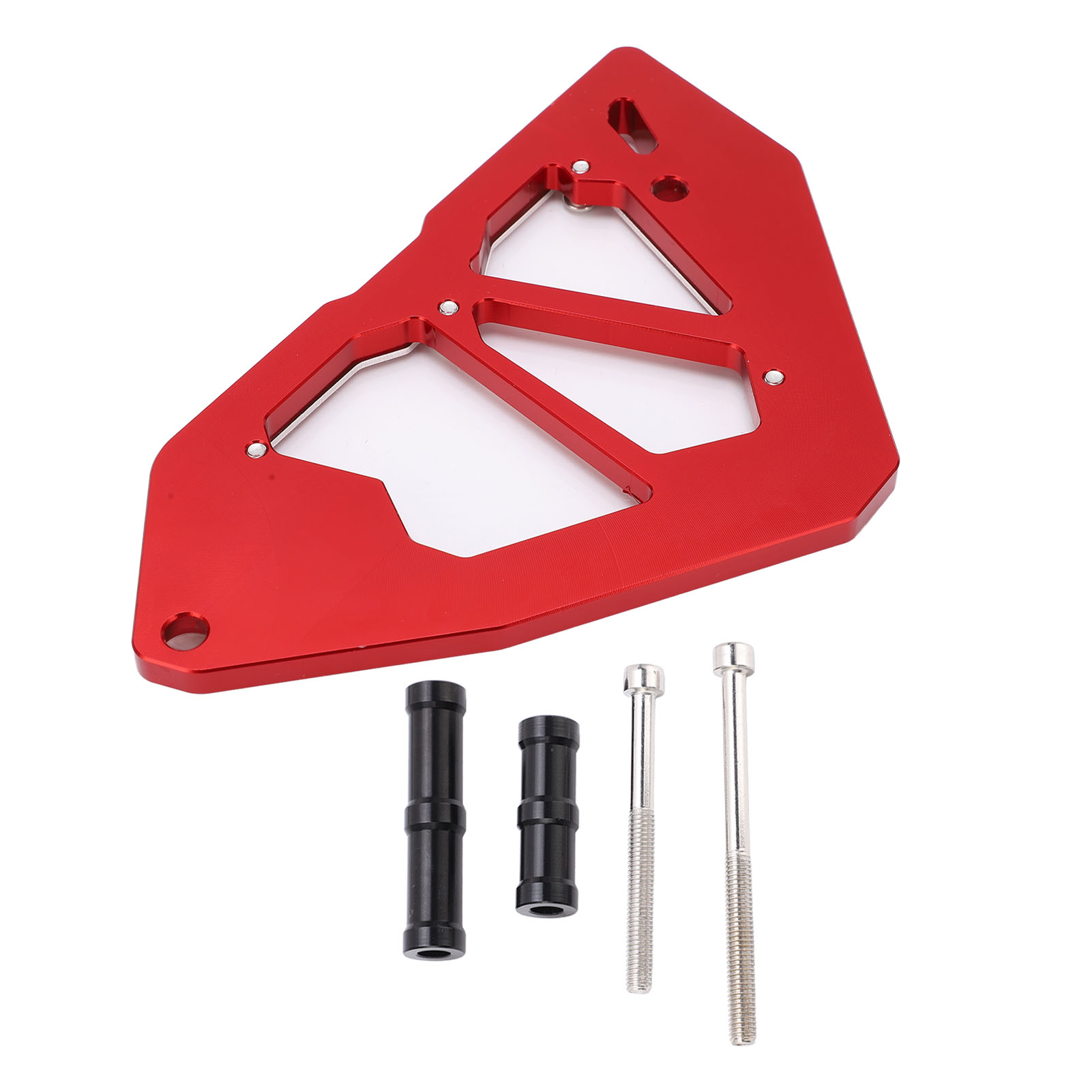 Cnc-gefräster Kettenschutz Aus Aluminiumlegierung Für Motorräder, Passend Für Z250, Z300, Ninja 250 Und 300 (2013–2017), Rot