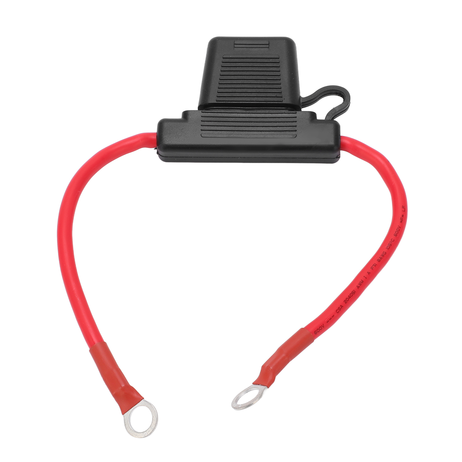 8awg Inline-sicherungshalter Mit 80a Flachsicherung, Wasserdichter Schutz Für 12v-24v Stromkreise, Boote Und Fahrzeuge.