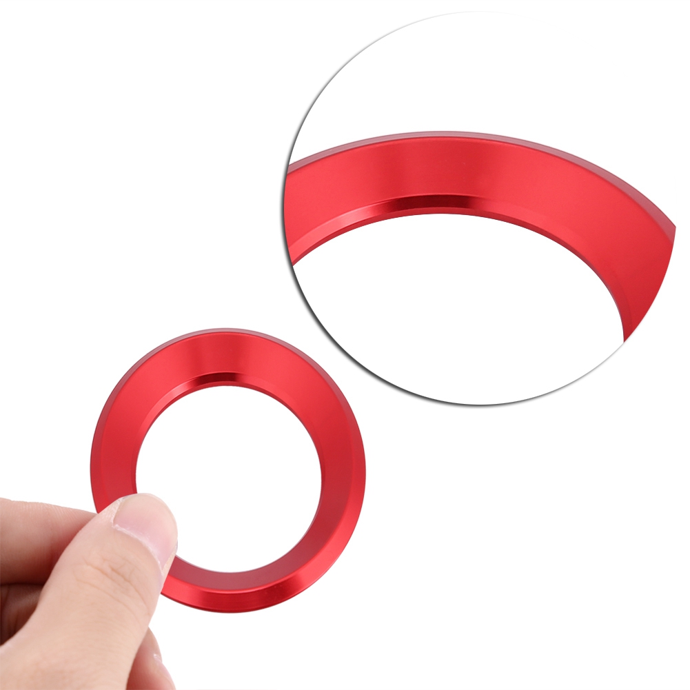 Lenkradzierring Für Skoda Octavia A7 A5 Rapid Fabia Superb 2012-2016 Rot