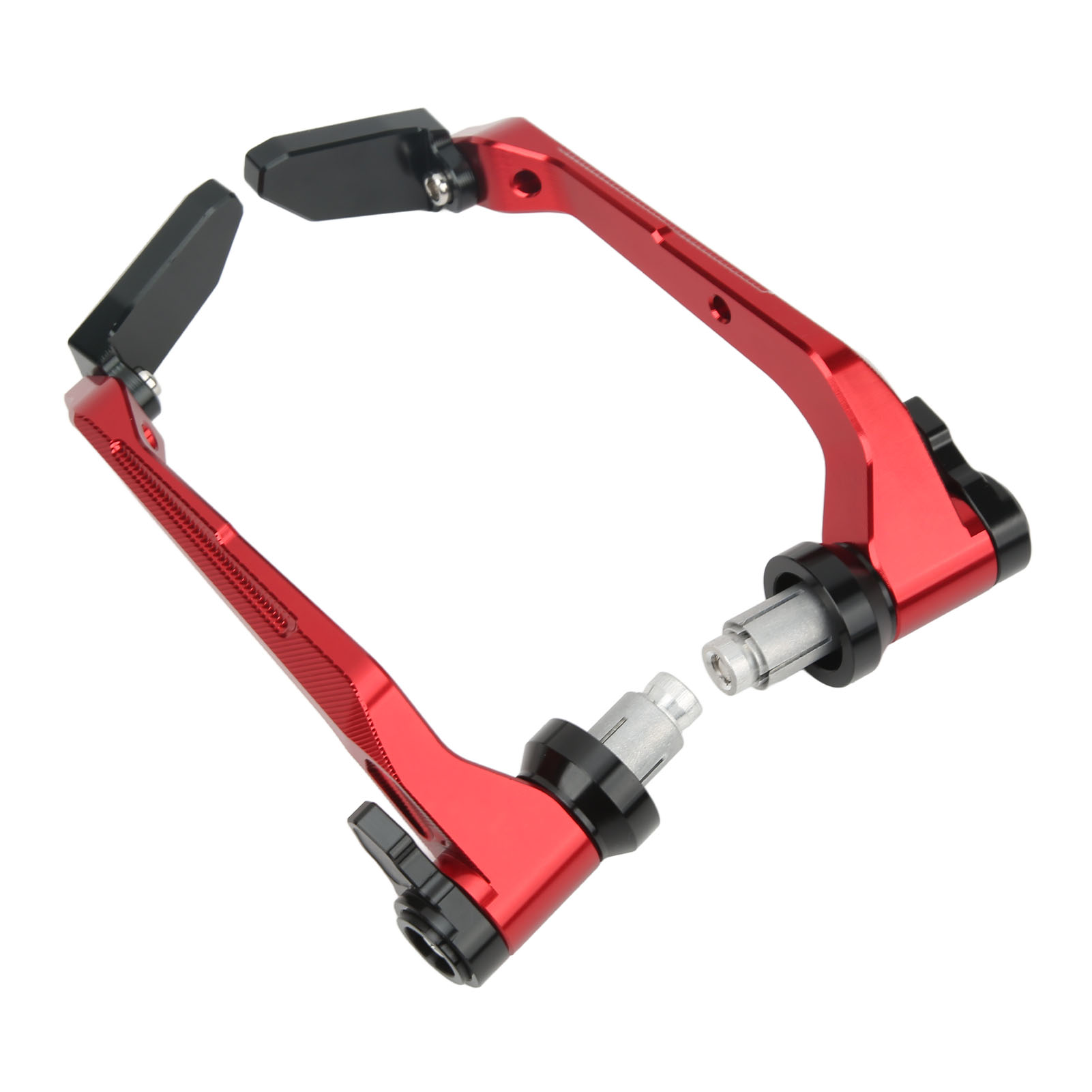 Motorrad-handschutz, Kupplungs- Und Bremshebelschutz Für Suzuki-lenker, Ersatzteil Aus Aluminium, 22 Mm / 0,87 Zoll, Rot.