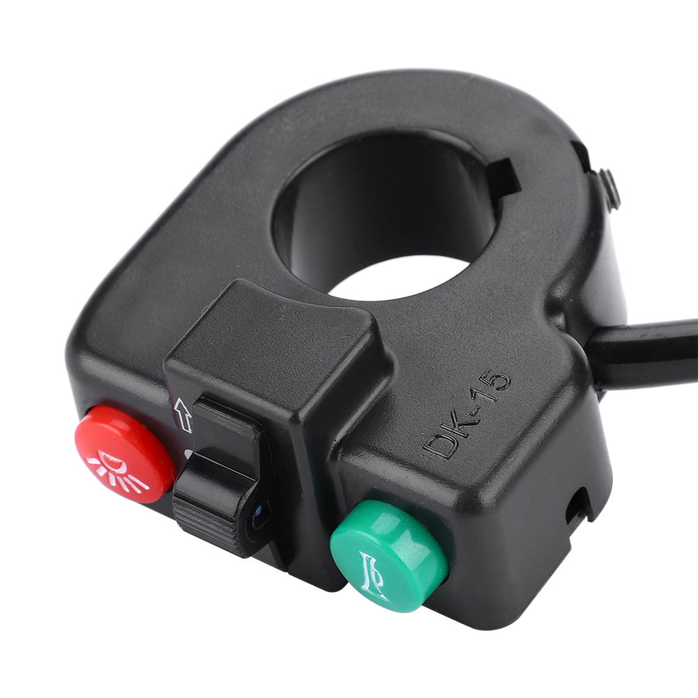 3-in-1-licht-, Hupen- Und Blinkerschalter Für Mountainbike, E-bike Und Elektroroller Dk-15