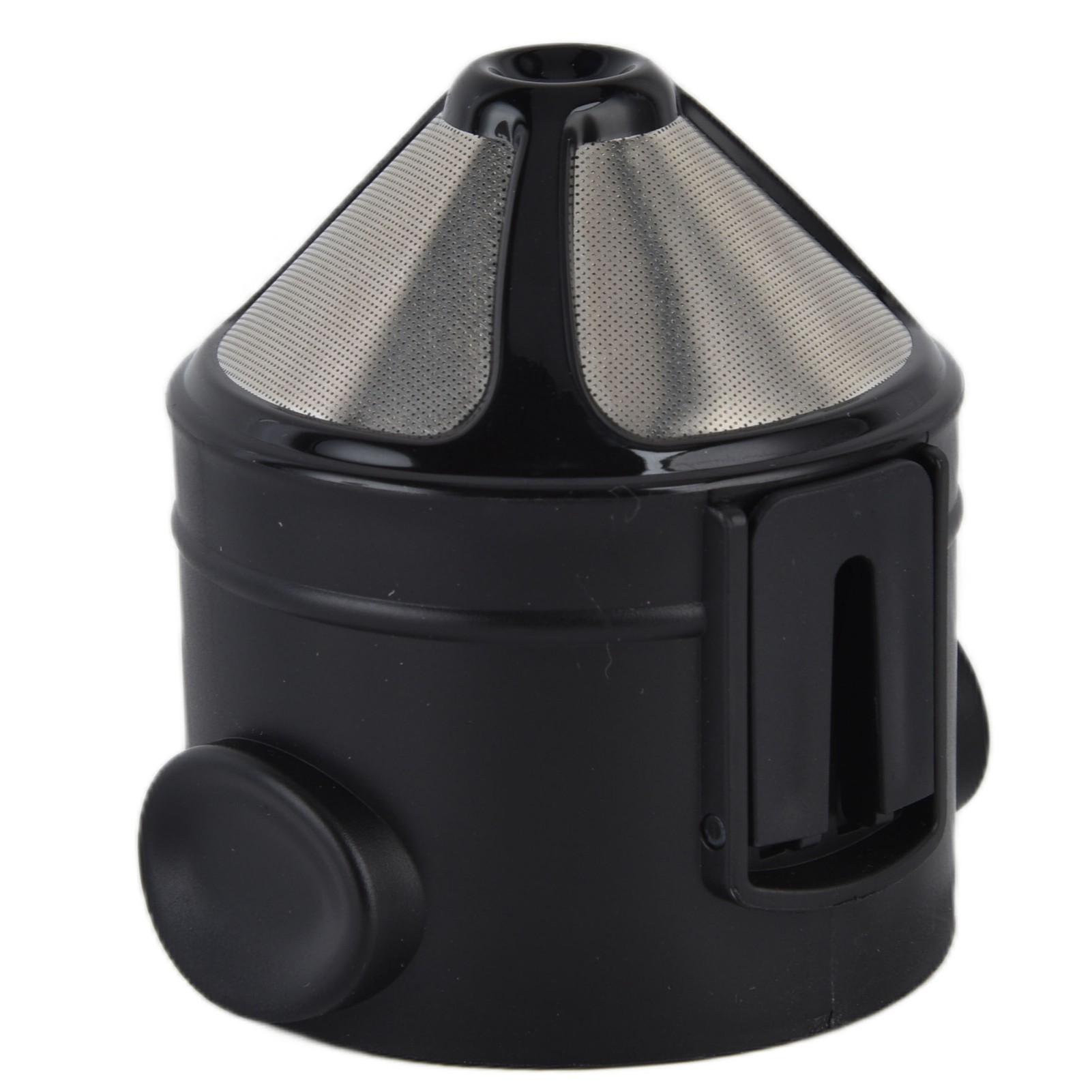 Tragbarer, Wiederverwendbarer Edelstahl-kaffeefilter Mit Doppeltem Netzgewebe Für Pour-over-kaffee