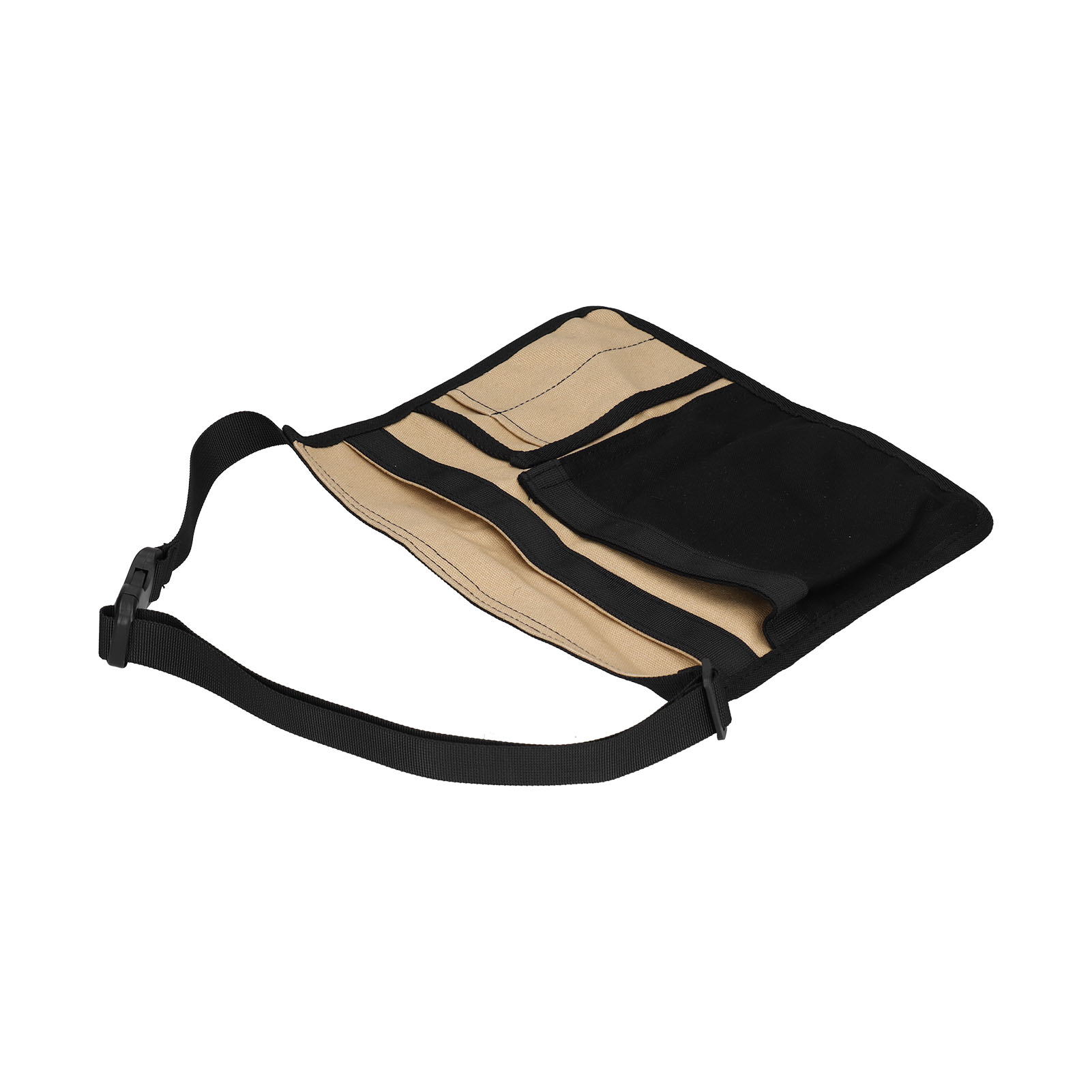 Werkzeuggürteltasche, Leichte Mehrfachtasche Aus Oxford-gewebe Für Garten, Klettern Und Outdoor-aktivitäten (schwarz/khaki)