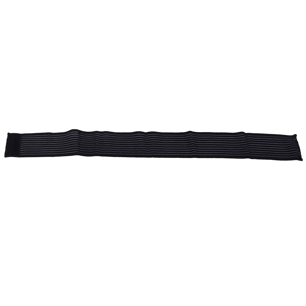 Verstellbare Knöchelbandage Mit Elastischem Schutzpolster Für Fitnessstudio Und Fitness, Schwarz