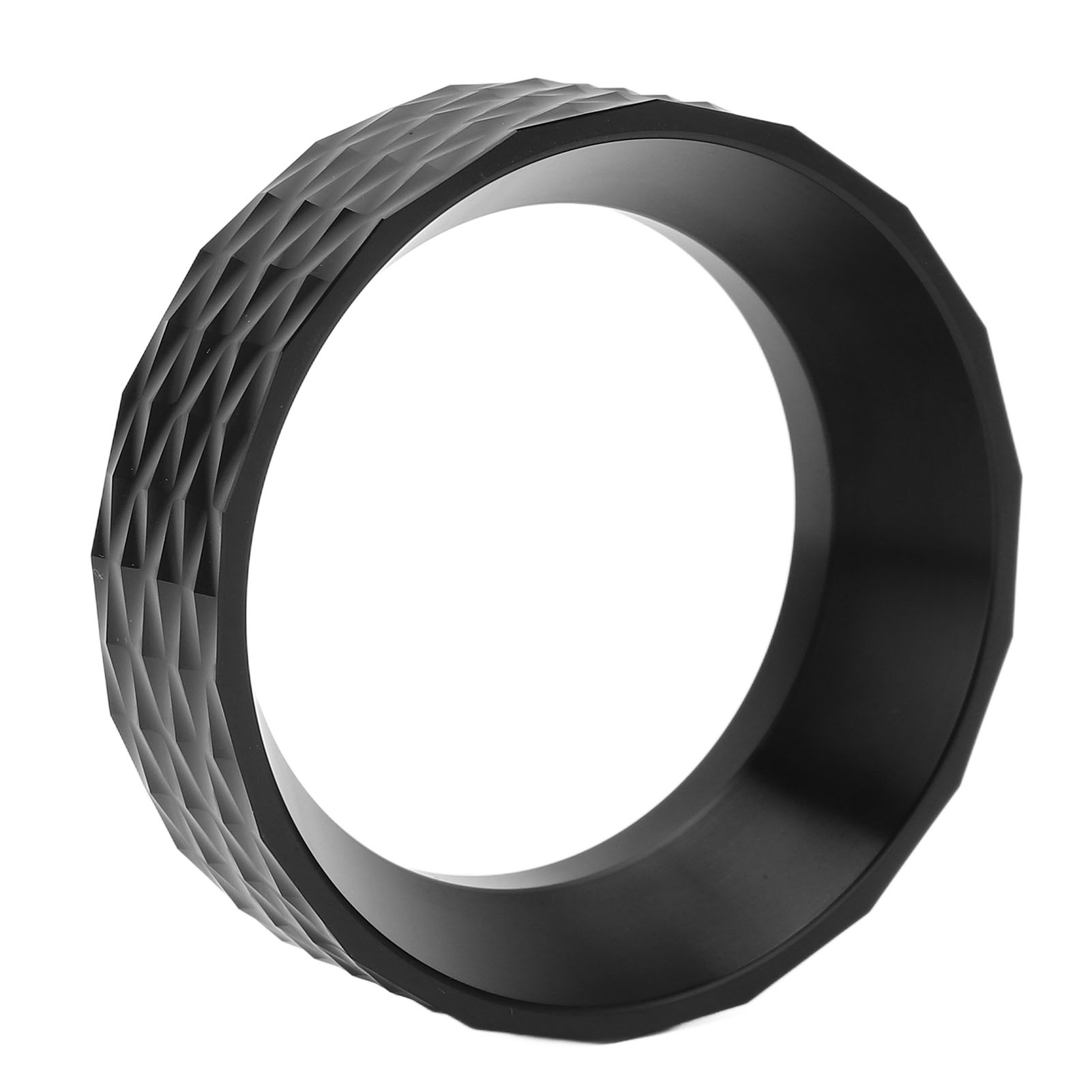 Professioneller, Spritzfreier Kaffeedosiertrichter, Polierte Oberfläche, 53 Mm, Schwarz