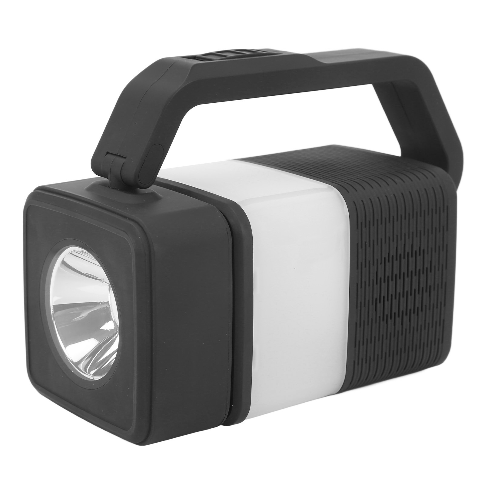 Wiederaufladbare Laterne Mit Eingebautem Bluetooth-lautsprecher, Ideal Für Camping Und Notfälle In Der Nacht (schwarz).