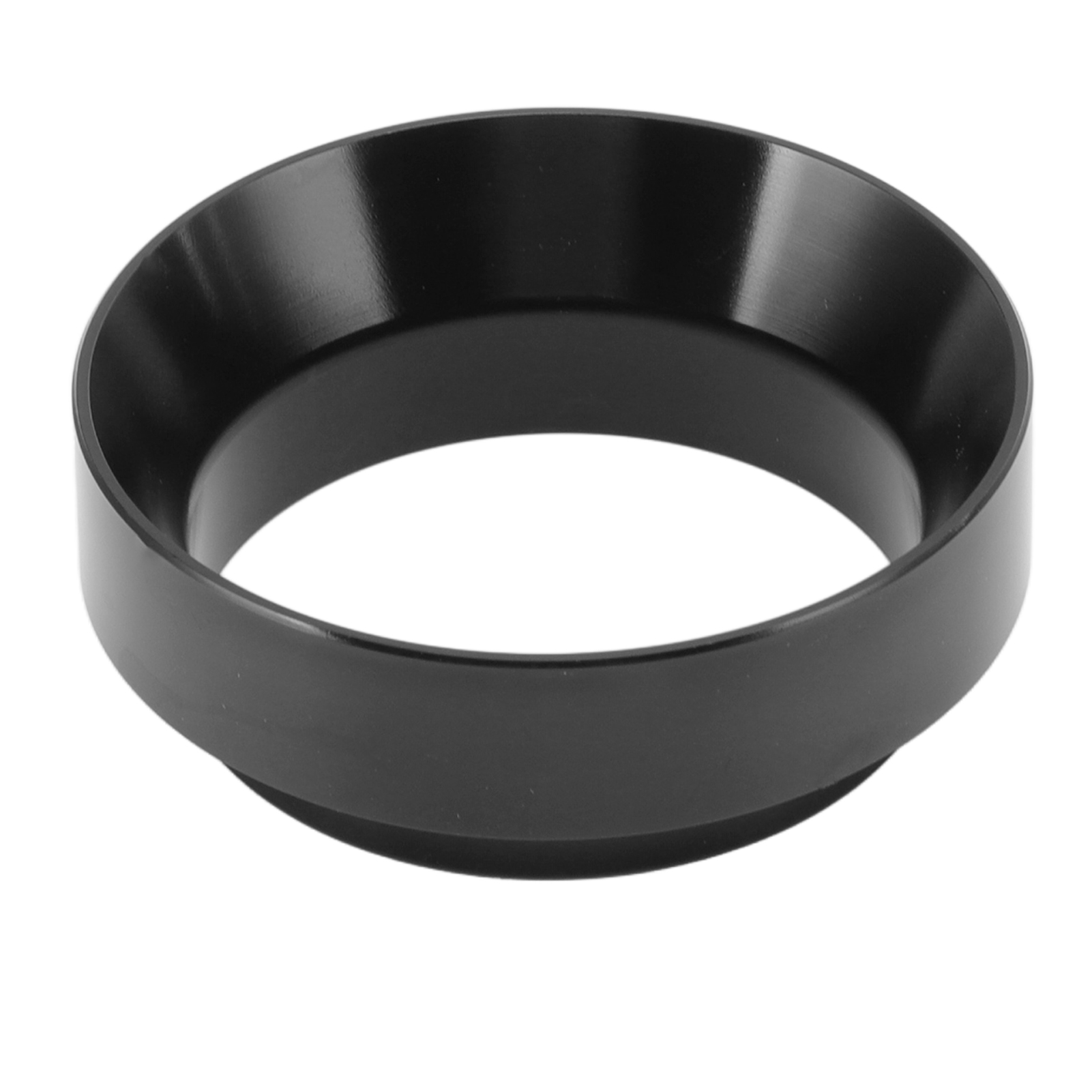 51-mm-dosiertrichter Aus Aluminiumlegierung Mit Magnetischen Dosierringen Gegen Pulverflug, Schwarz, Für Haushalt, Café