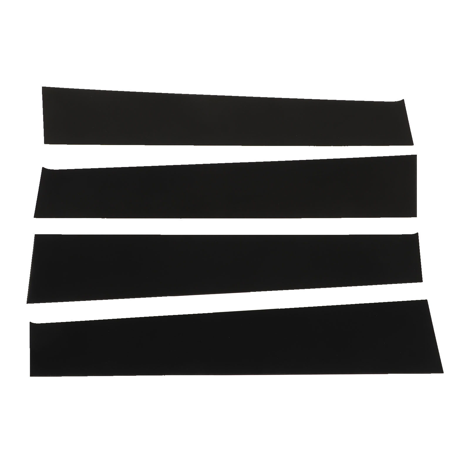 4 Stück Schwarze Türverkleidungen Für B-säulen, Türfensterverkleidungen, Autofensterdekoration, Ersatzteil Für Dodge Ram 2009–2018