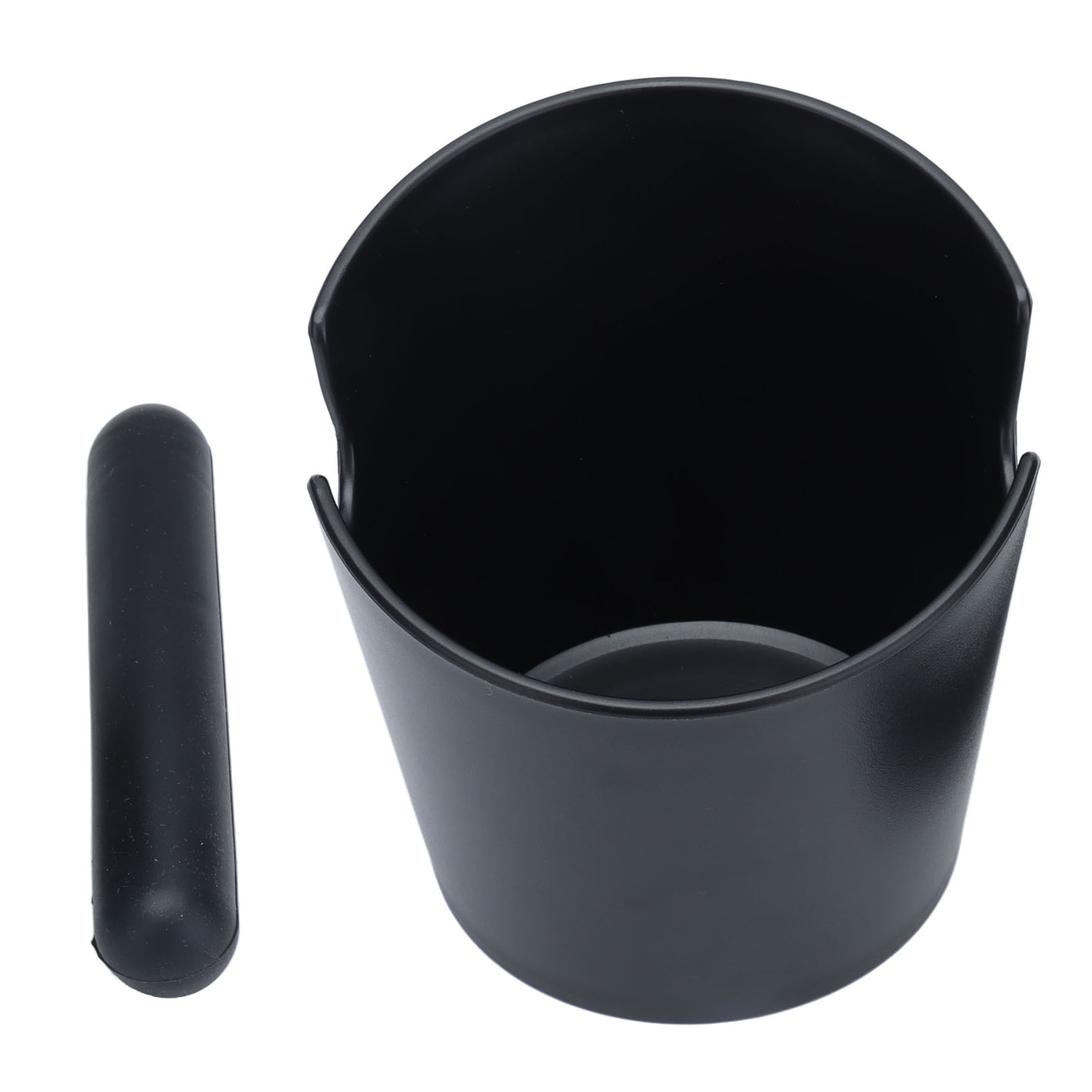 Bevel Connection Kaffeeabschlagbehälter, Schwarz, Mini-kaffeeabschlagbehälter Mit Abschlagleiste, Kaffeesatzbehälter
